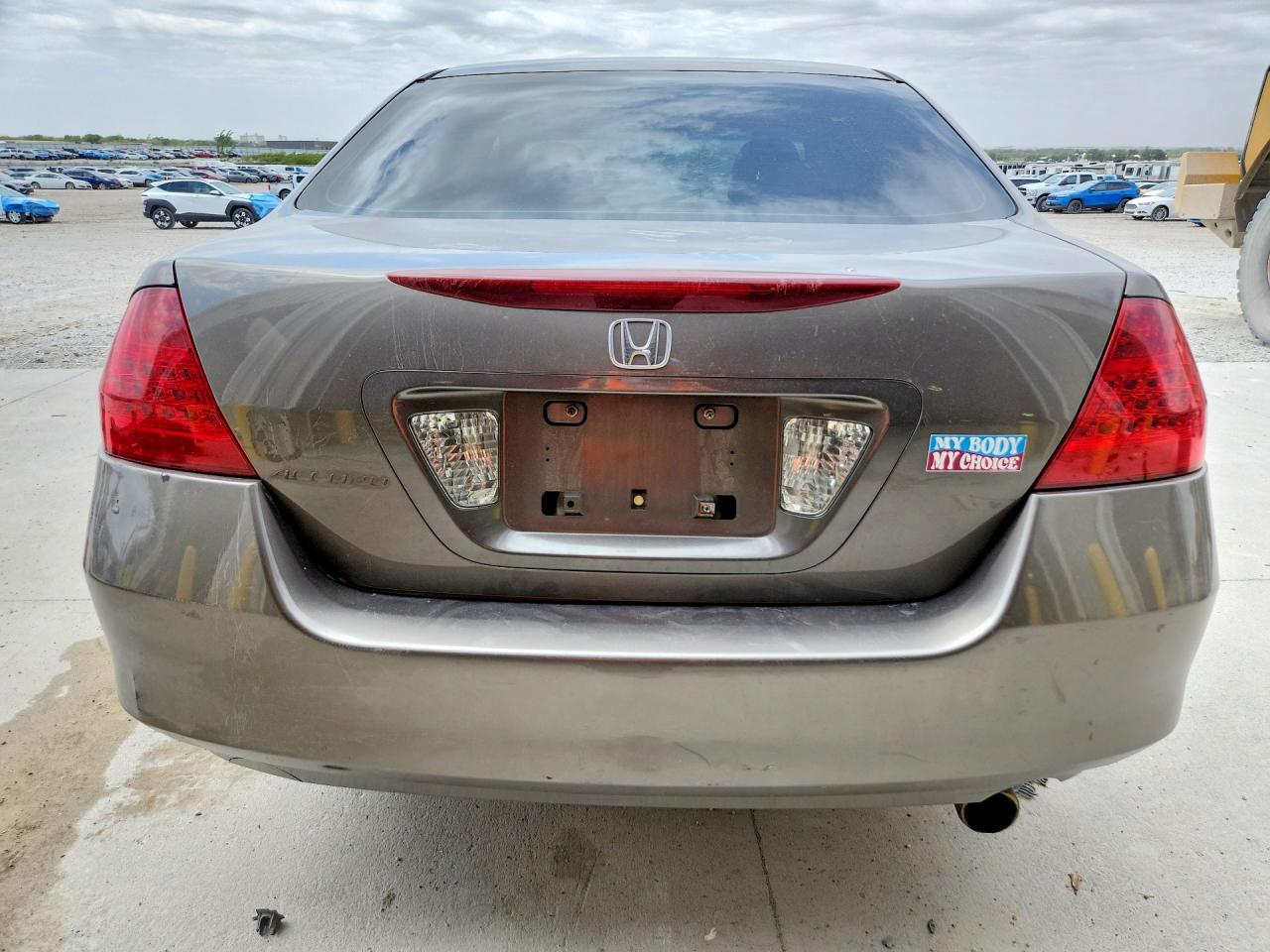 2006 Honda Accord Ex Gray vin: 1HGCM567X6A167652