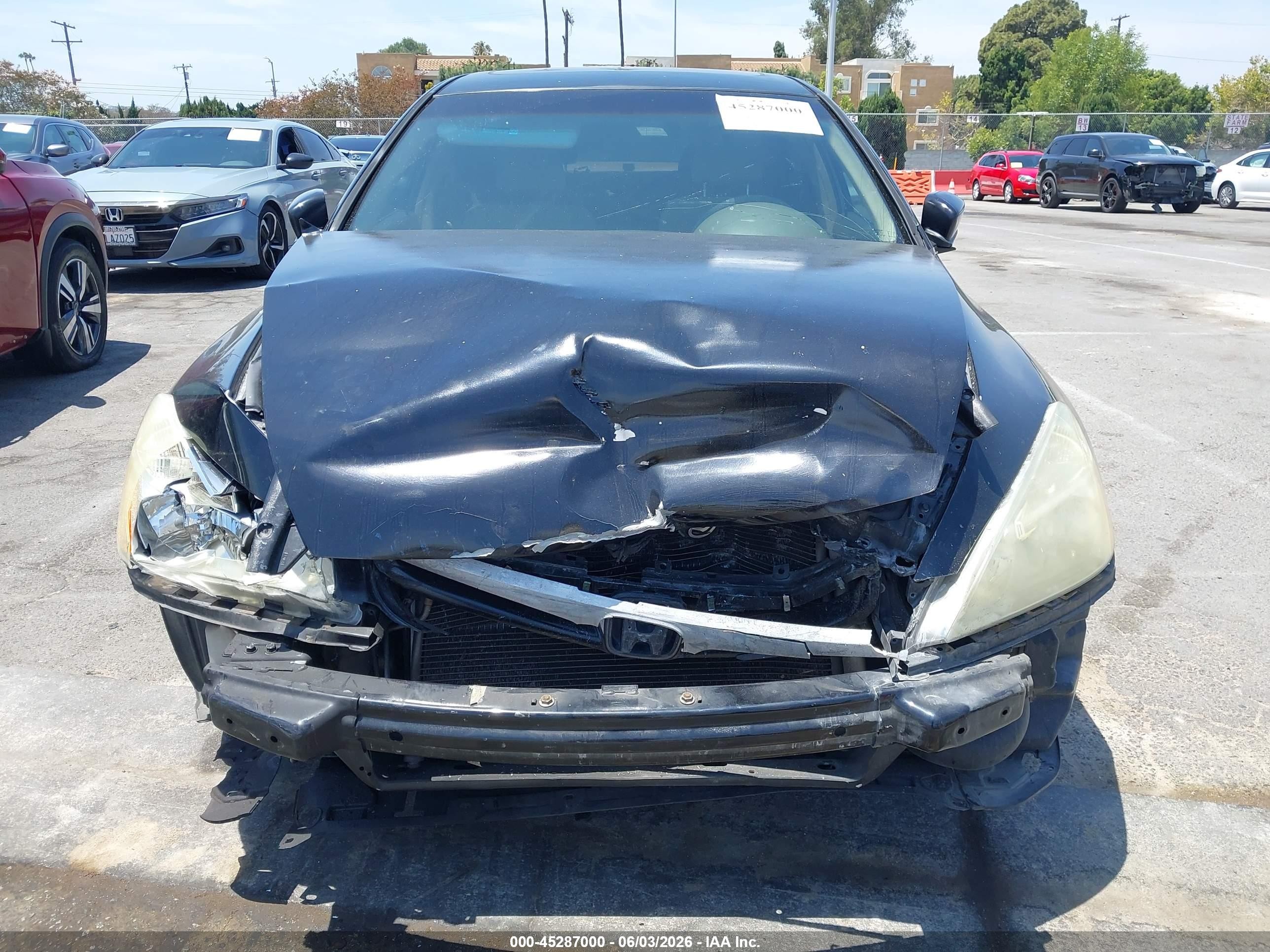 2007 Honda Accord 2.4 Ex Black vin: 1HGCM567X7A028686