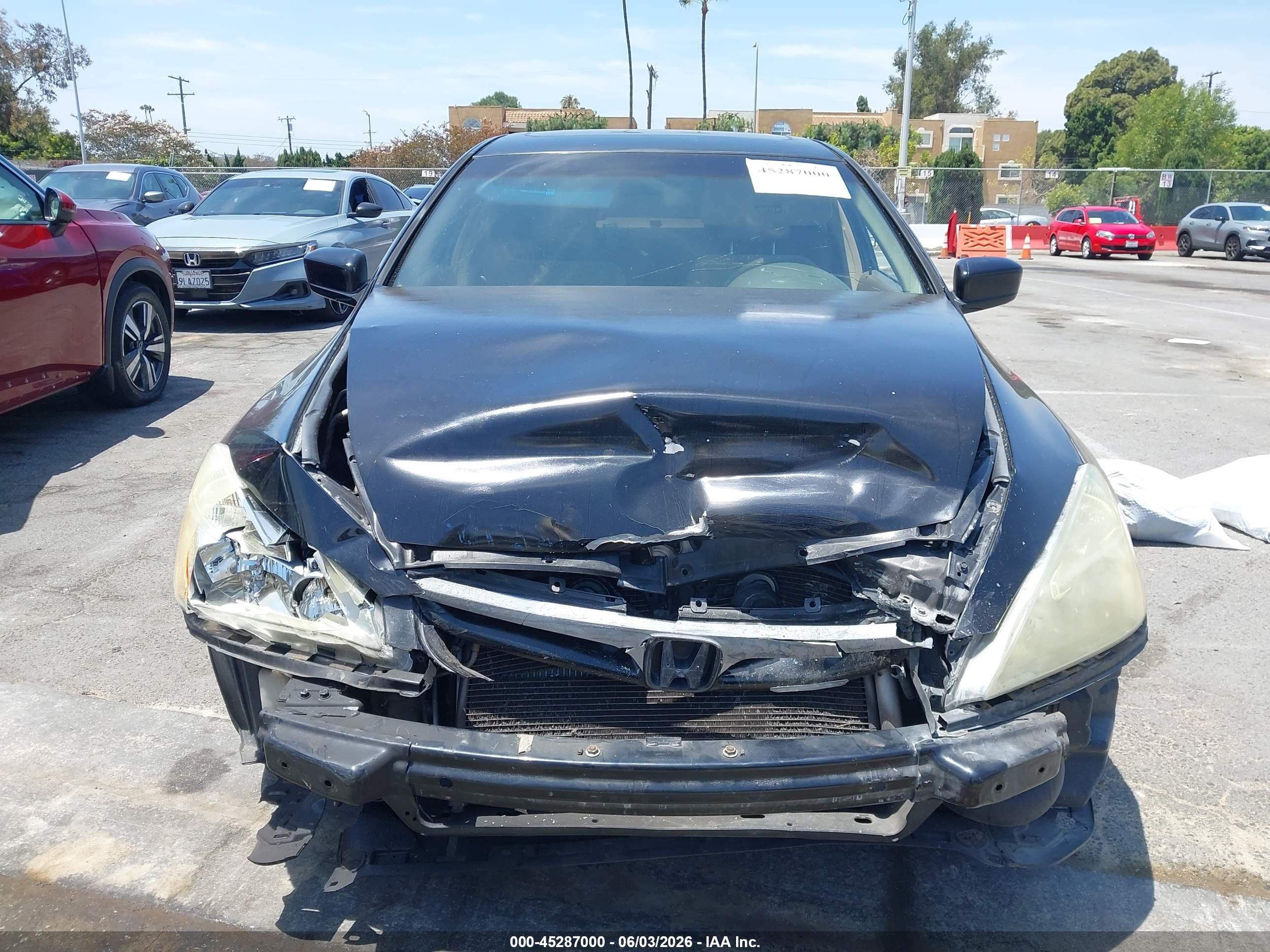 2007 Honda Accord 2.4 Ex Black vin: 1HGCM567X7A028686