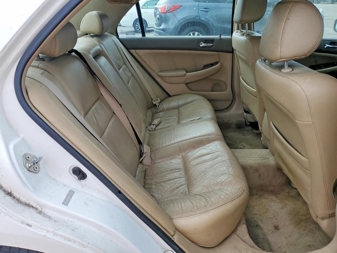 2007 Honda Accord Ex White vin: 1HGCM567X7A032530