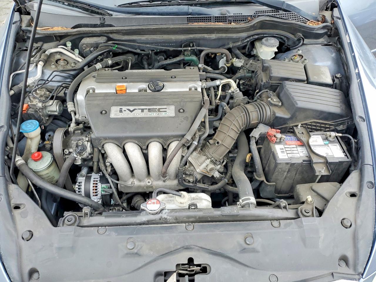 2007 Honda Accord Ex Blue vin: 1HGCM567X7A084840