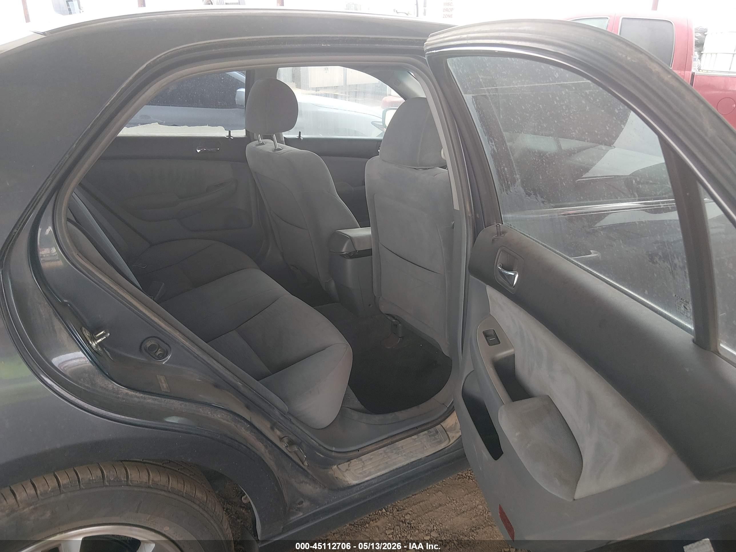 2007 Honda Accord 2.4 Ex Серый vin: 1HGCM567X7A116136