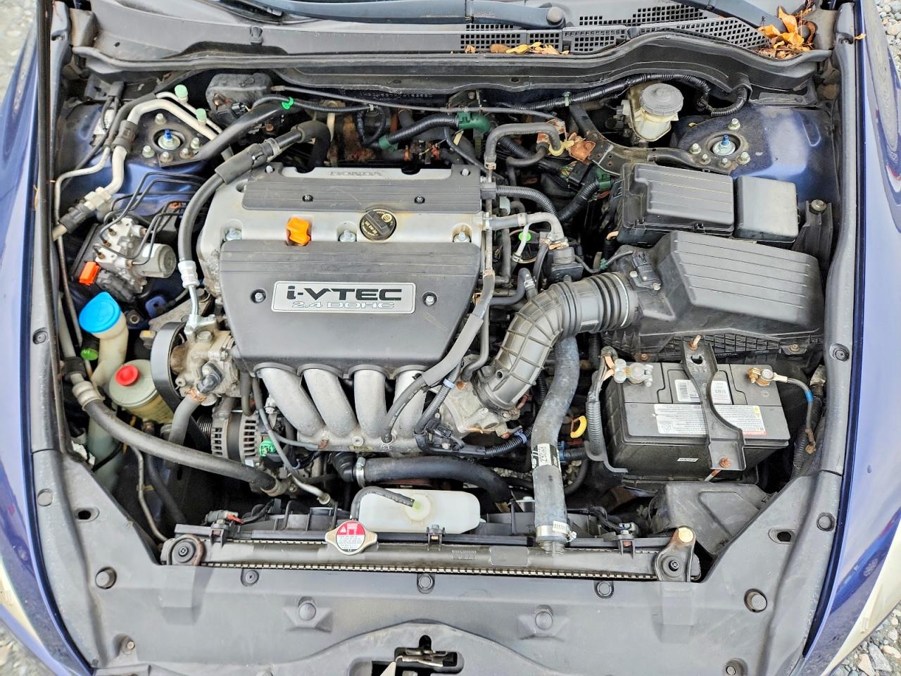 2007 Honda Accord Ex Blue vin: 1HGCM567X7A153560