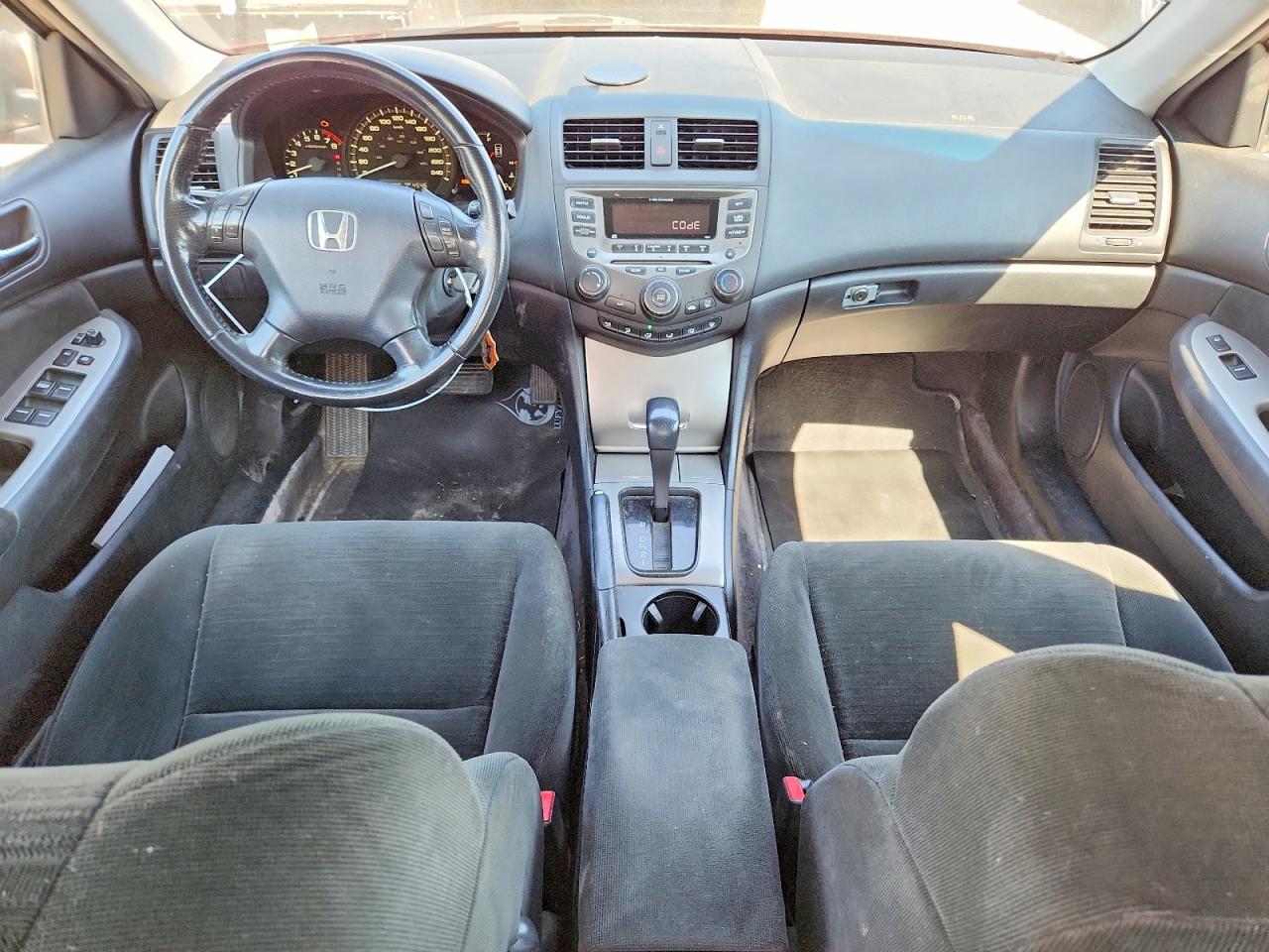 2007 Honda Accord Ex Red vin: 1HGCM567X7A800832