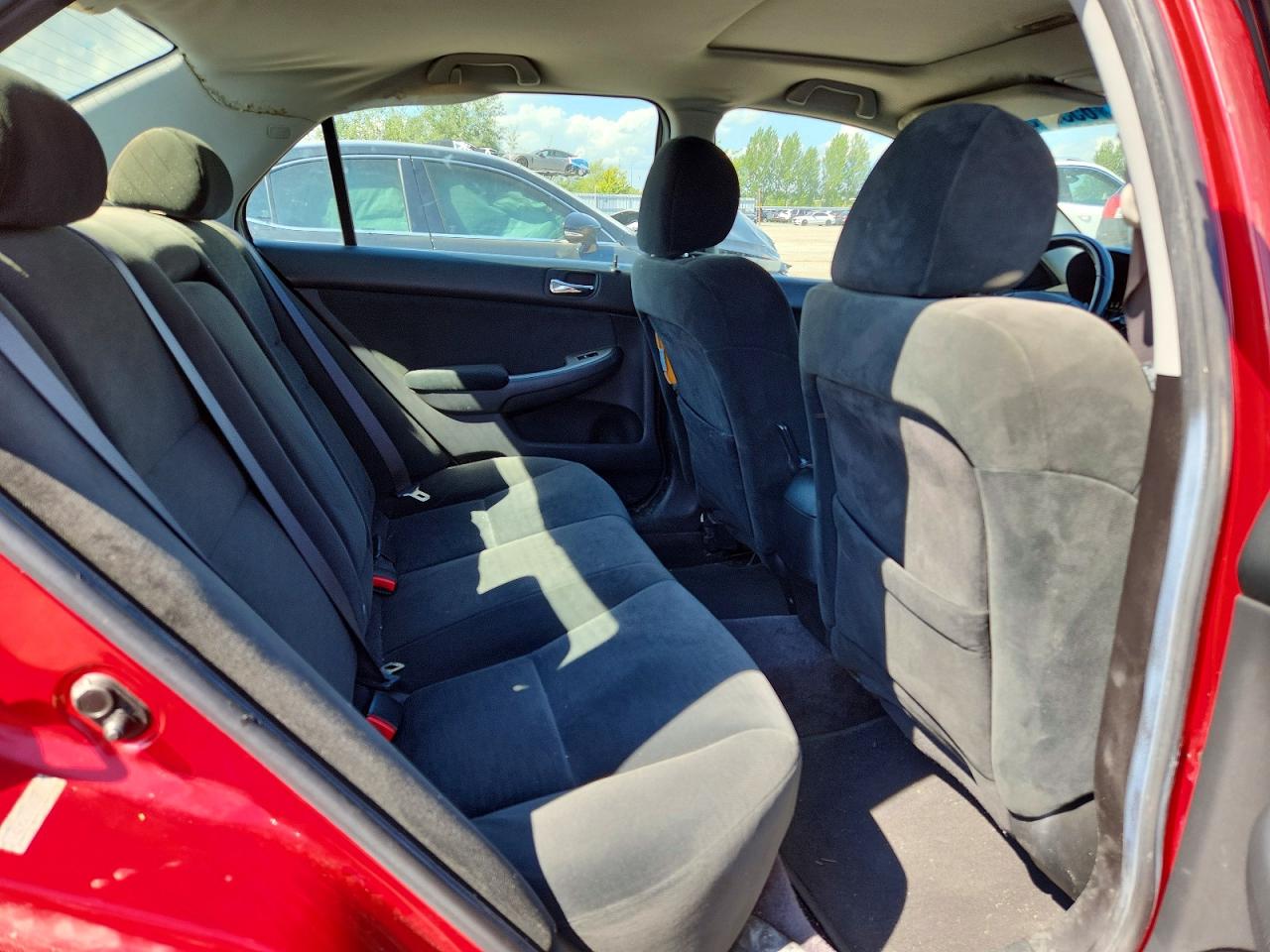 2007 Honda Accord Ex Red vin: 1HGCM567X7A800832