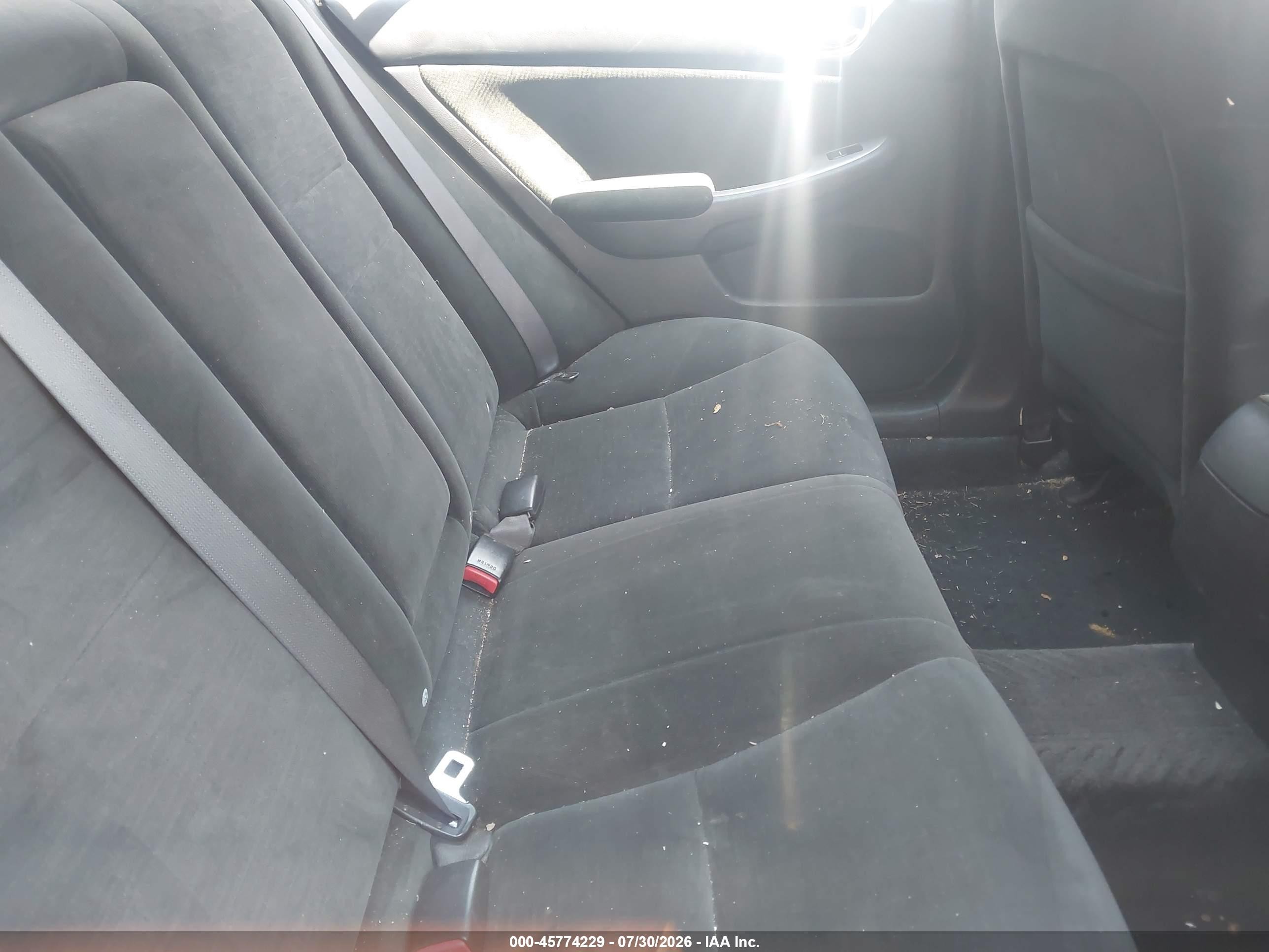 2007 Honda Accord 2.4 Ex White vin: 1HGCM567X7A806775