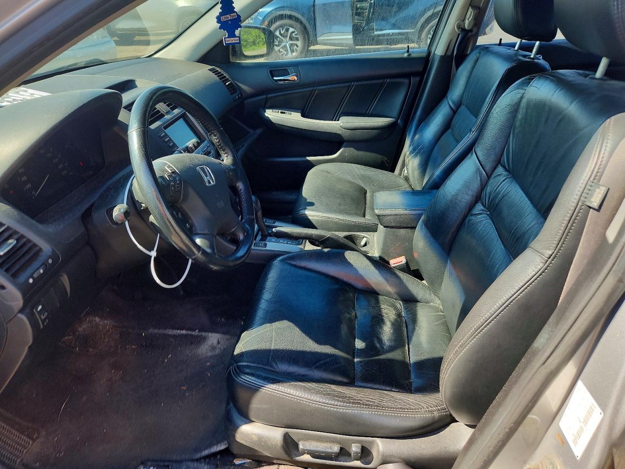 2007 Honda Accord Ex Серый vin: 1HGCM567X7A810213