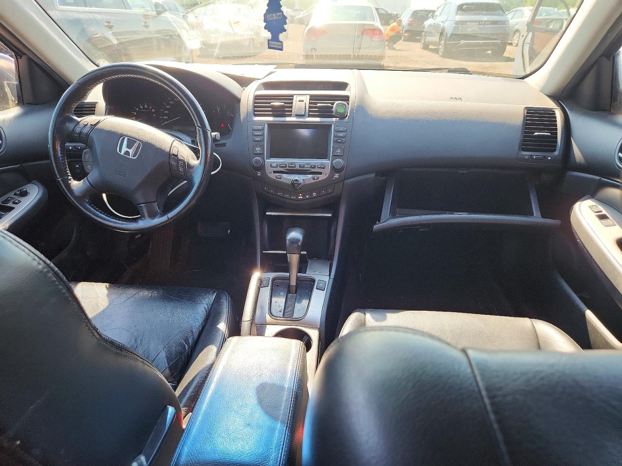2007 Honda Accord Ex Серый vin: 1HGCM567X7A810213