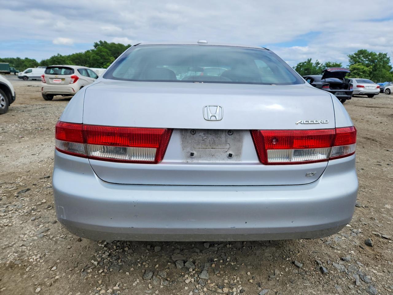 2004 Honda Accord Ex Silver vin: 1HGCM56804A039779