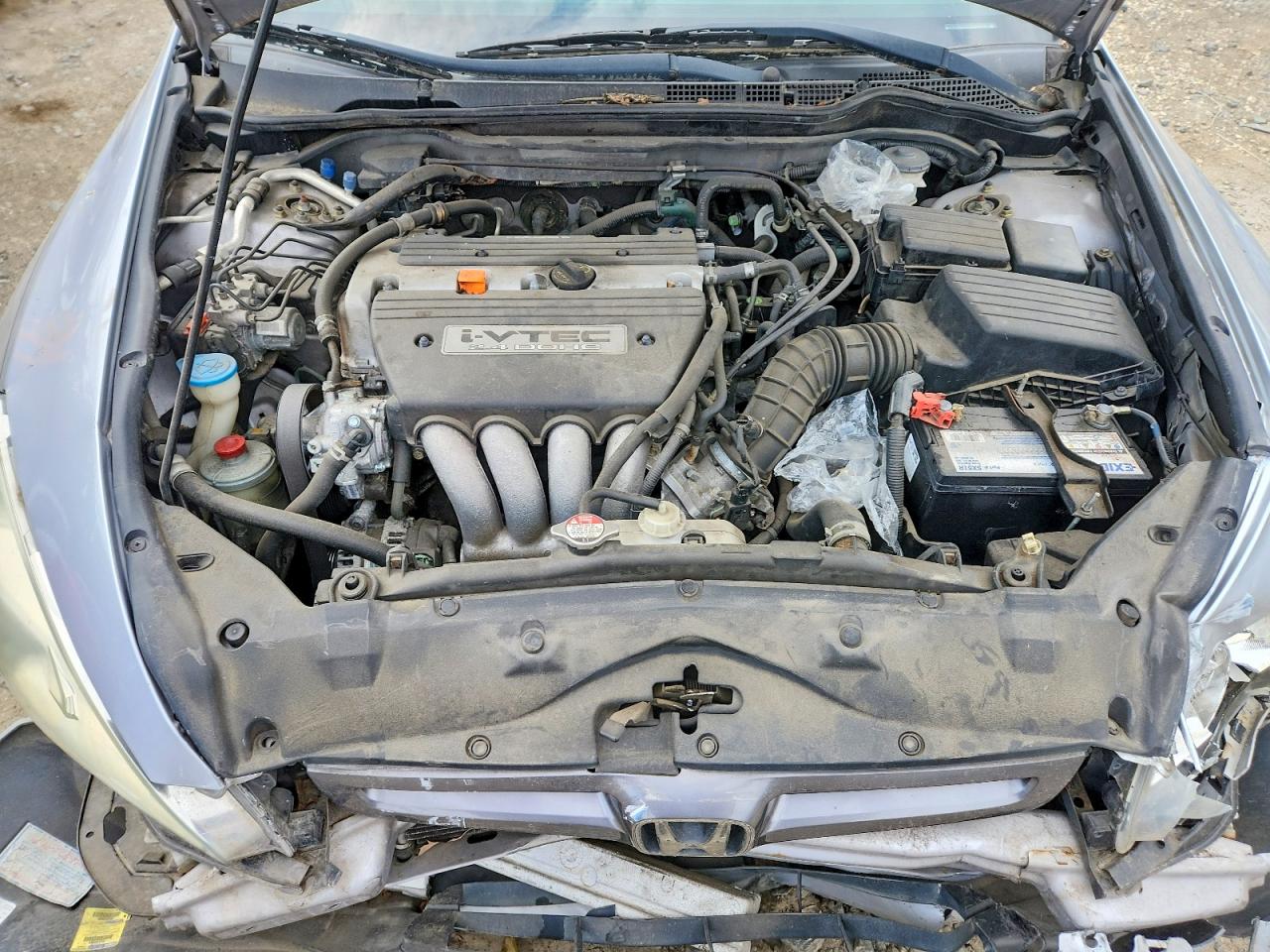 2004 Honda Accord Ex Silver vin: 1HGCM56804A039779
