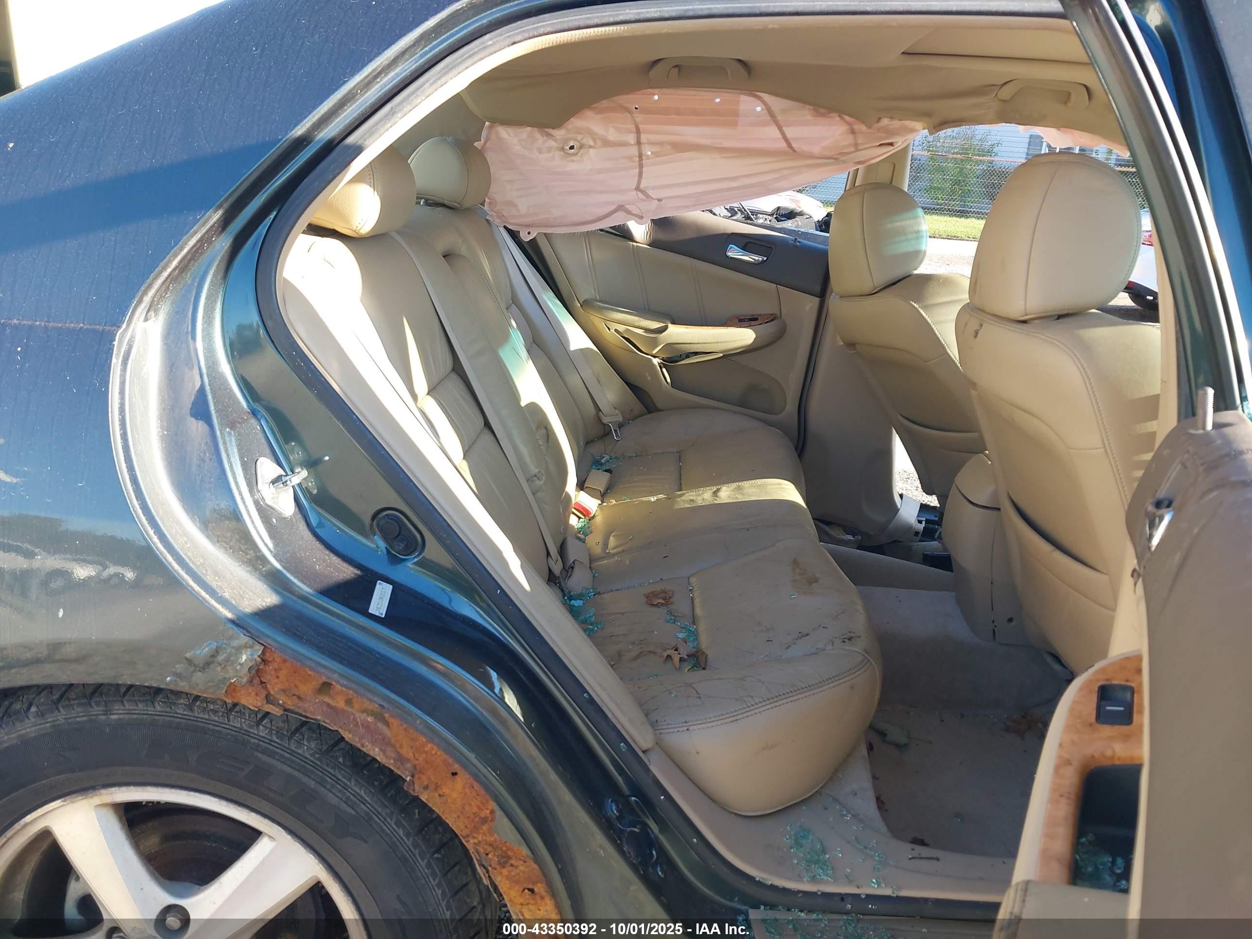 2004 Honda Accord 2.4 Ex Gray vin: 1HGCM56804A093695