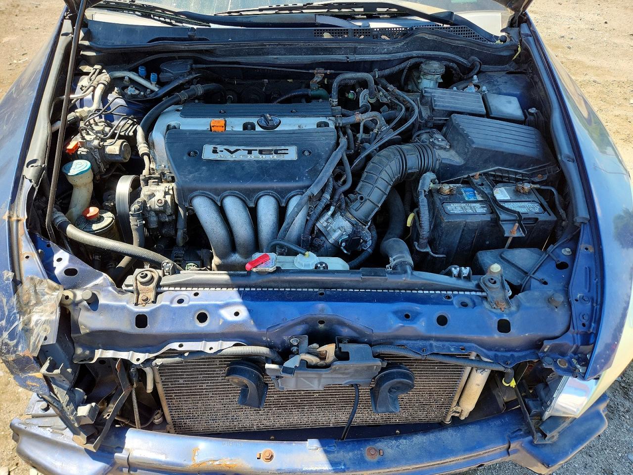 2005 Honda Accord Ex Синий vin: 1HGCM56805A053571