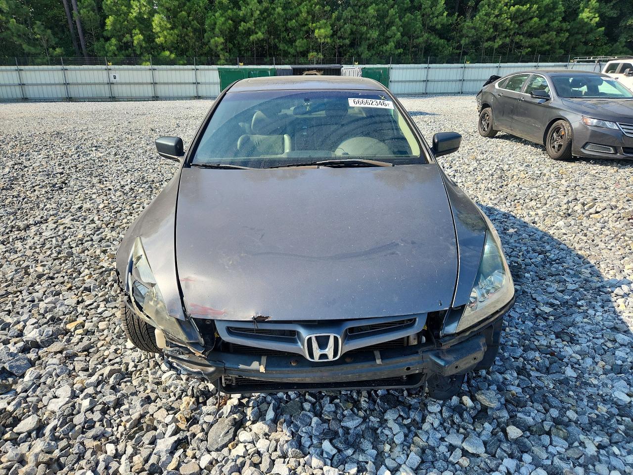 2005 Honda Accord Ex Gray vin: 1HGCM56805A071360