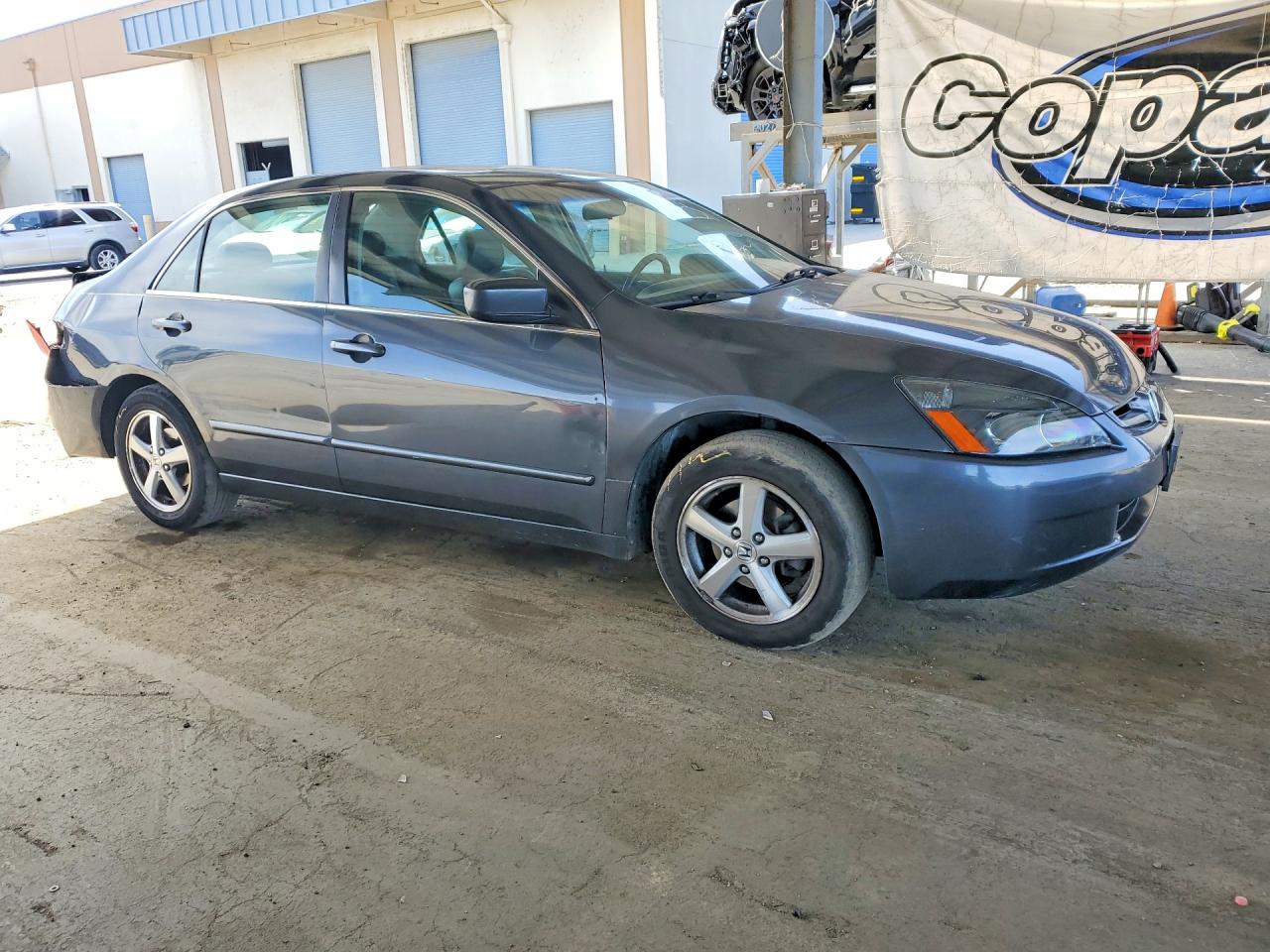 2005 Honda Accord Gray vin: 1HGCM56805A135896