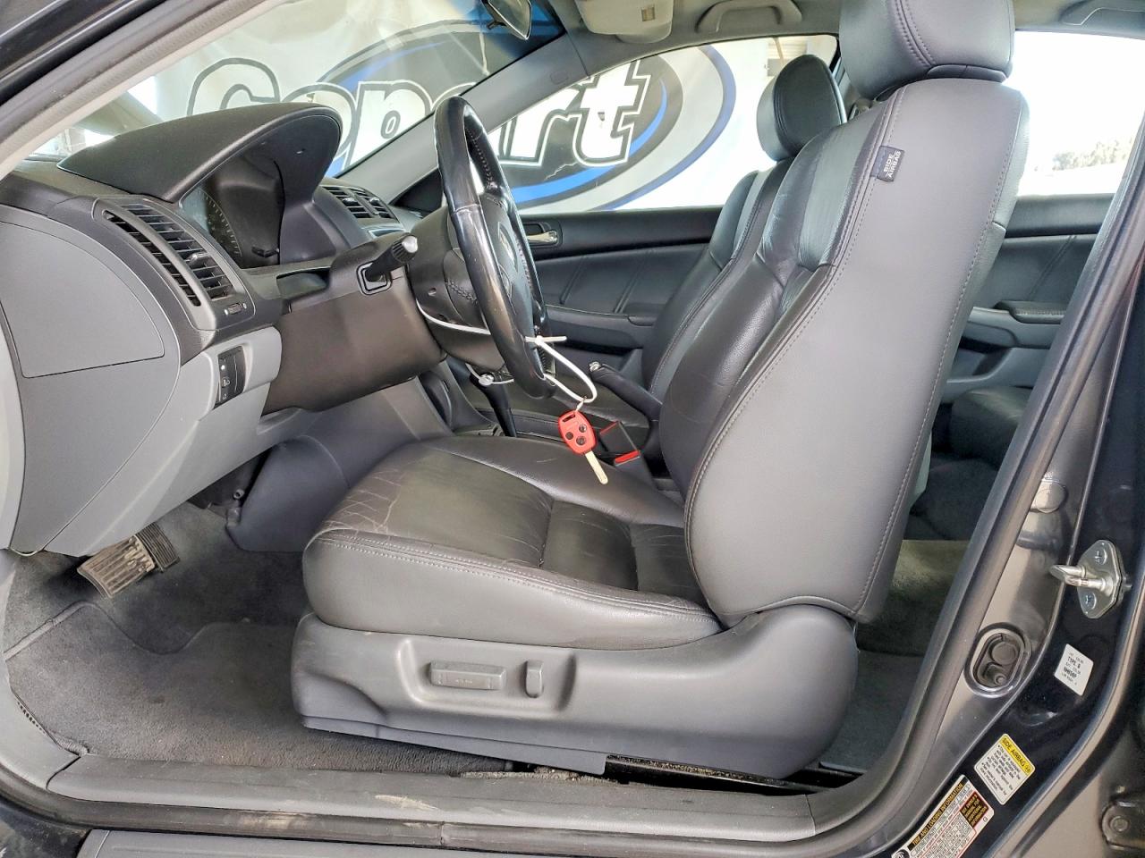2005 Honda Accord Gray vin: 1HGCM56805A135896