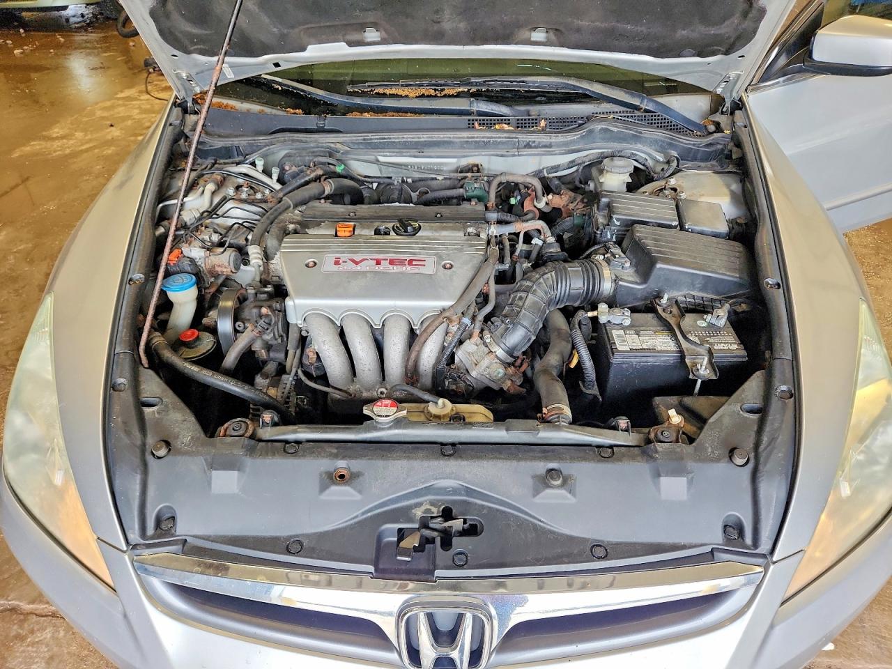 2006 Honda Accord Ex Silver vin: 1HGCM56806A012004