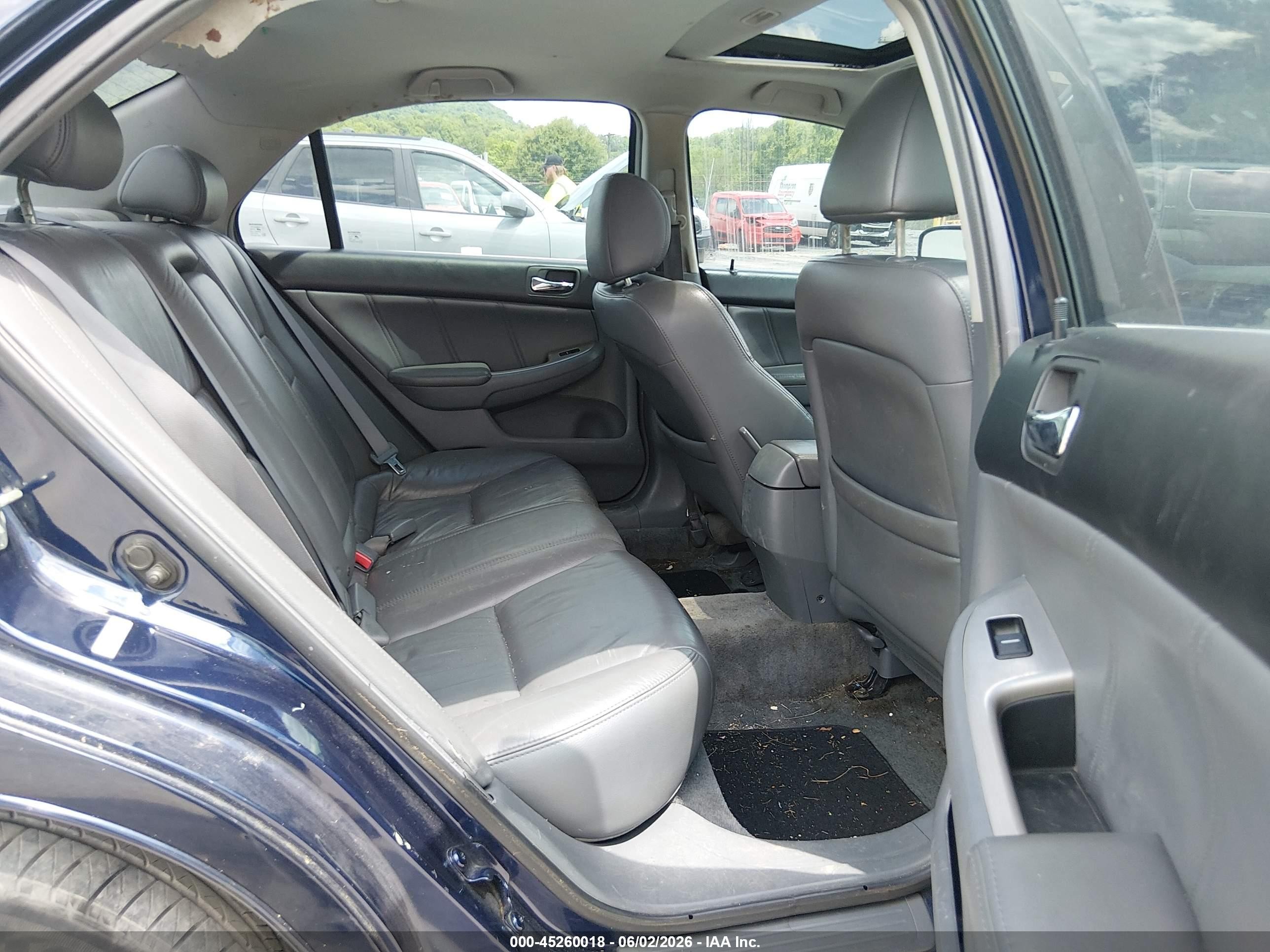 2006 Honda Accord 2.4 Ex Blue vin: 1HGCM56806A016439