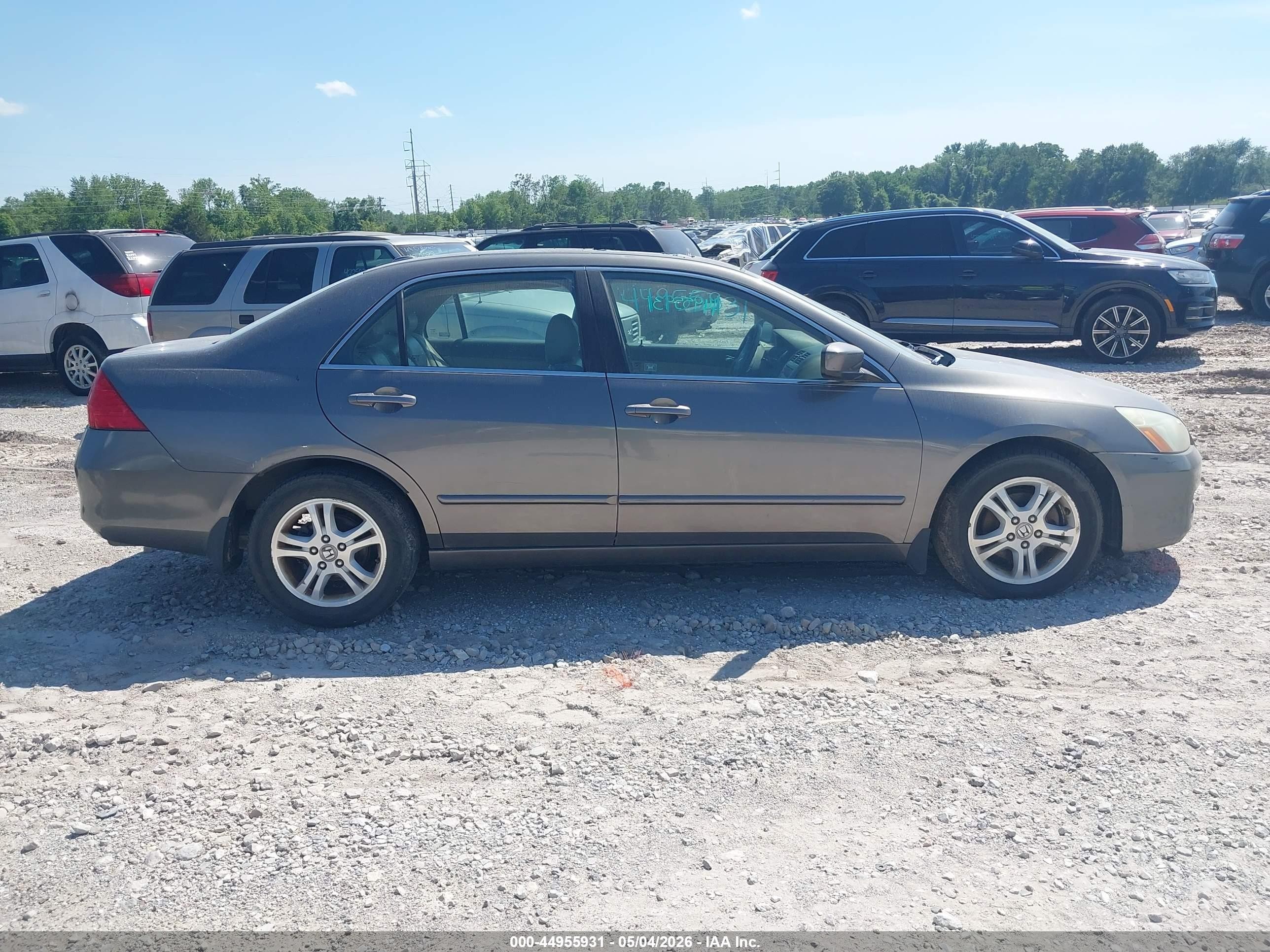 2006 Honda Accord 2.4 Ex Beige vin: 1HGCM56806A054544