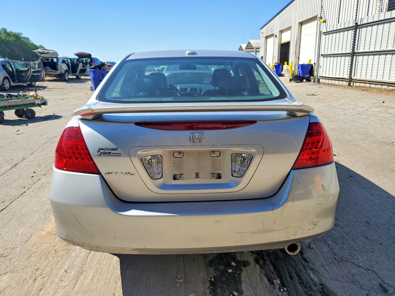 2006 Honda Accord Ex Silver vin: 1HGCM56806A076558