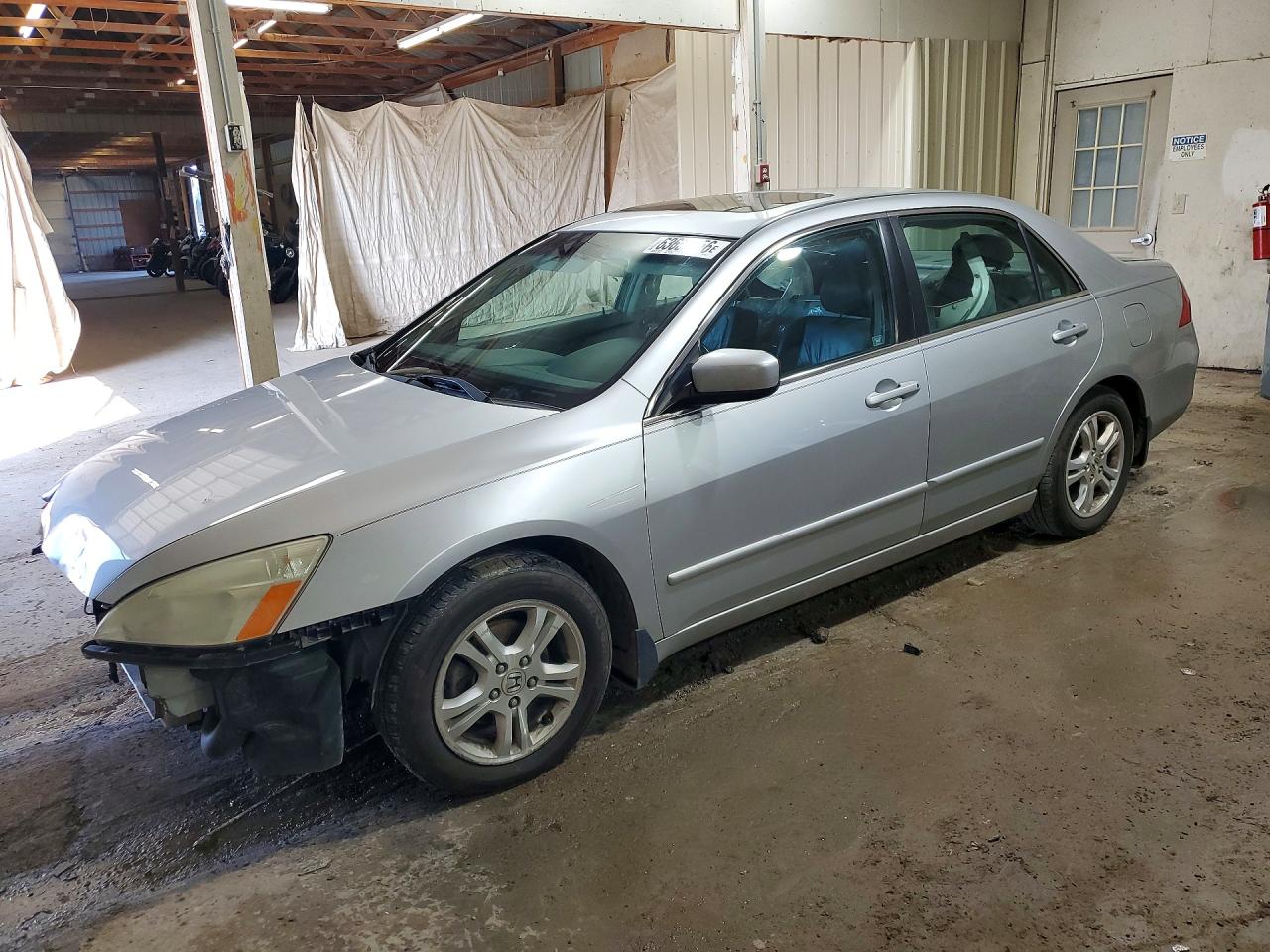 2006 Honda Accord Ex Silver vin: 1HGCM56806A090427