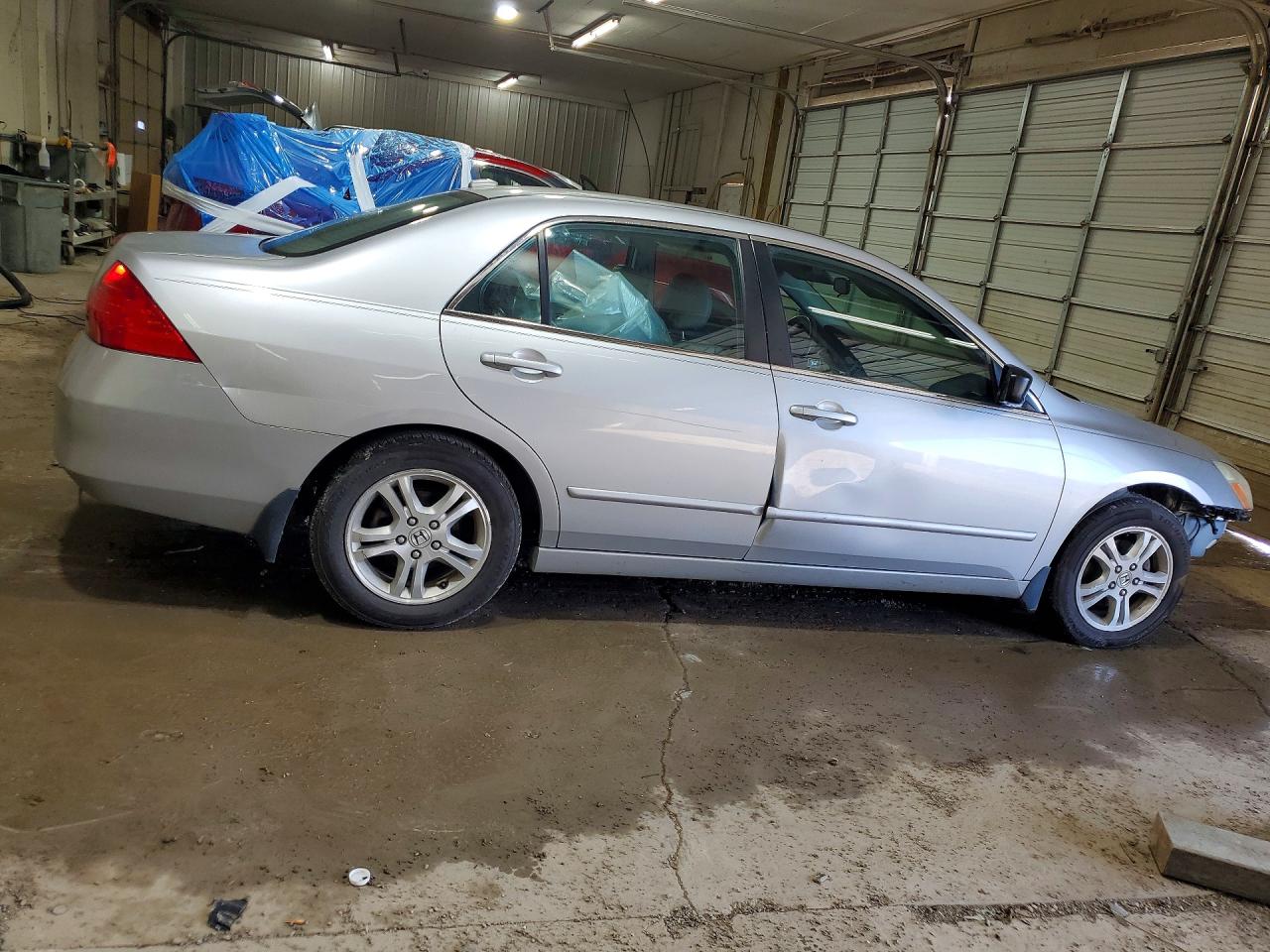 2006 Honda Accord Ex Silver vin: 1HGCM56806A090427