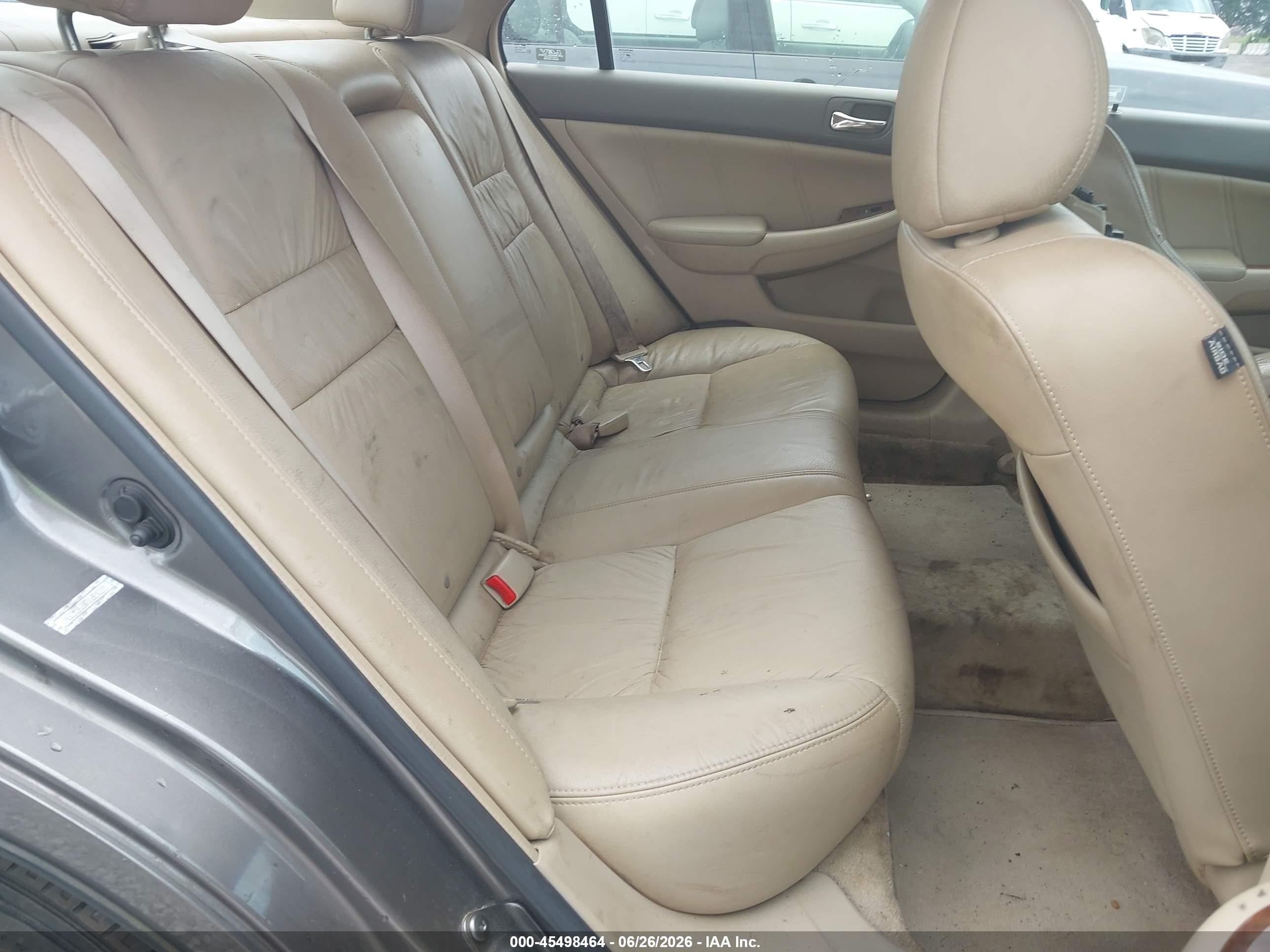 2007 Honda Accord 2.4 Ex Gray vin: 1HGCM56807A024395