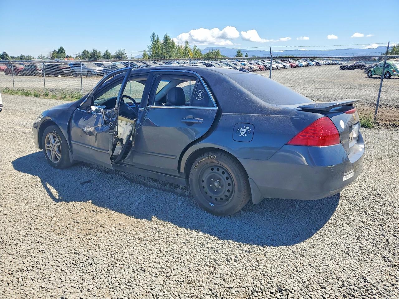 2007 Honda Accord Ex Gray vin: 1HGCM56807A042816