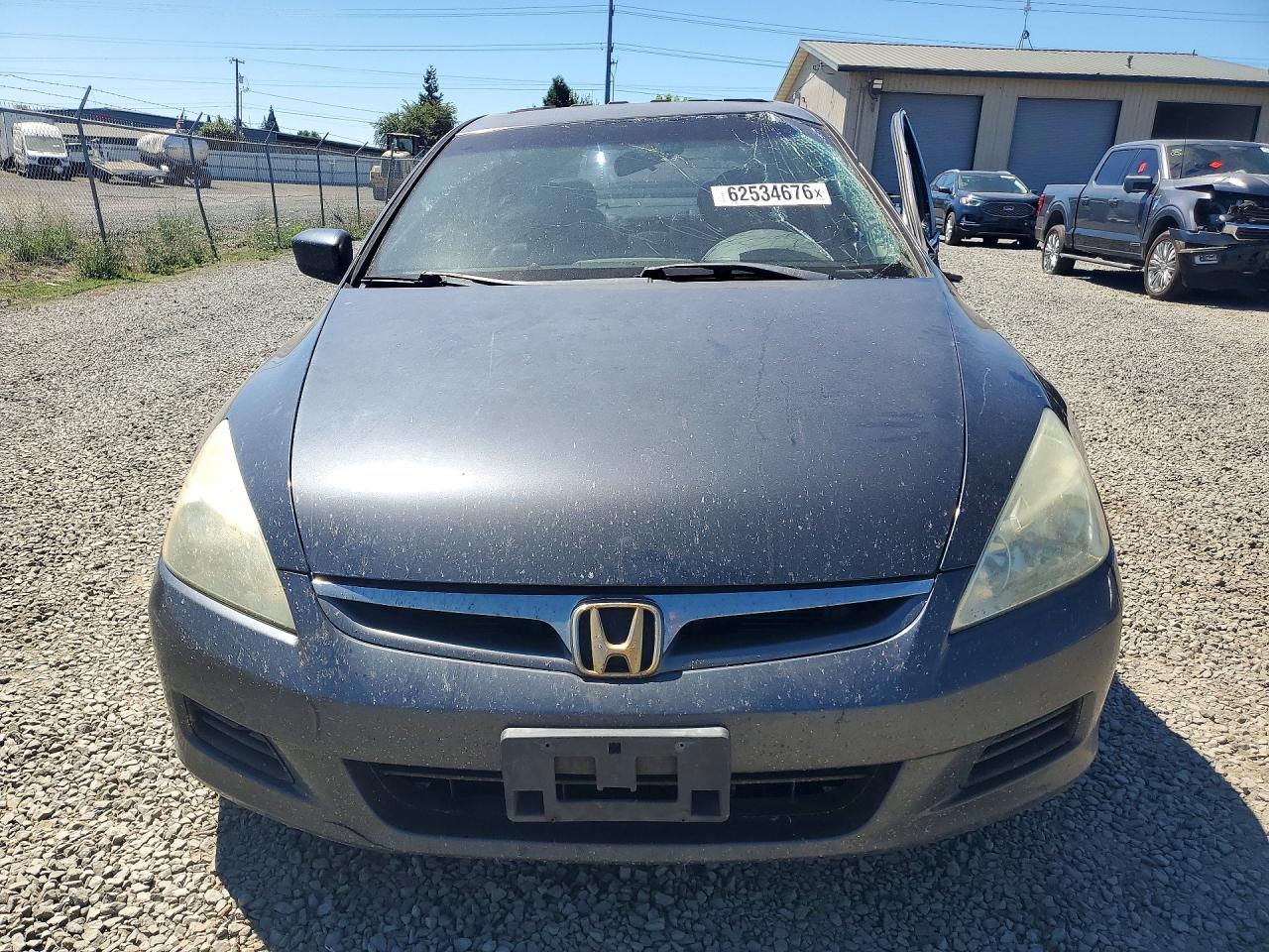 2007 Honda Accord Ex Gray vin: 1HGCM56807A042816