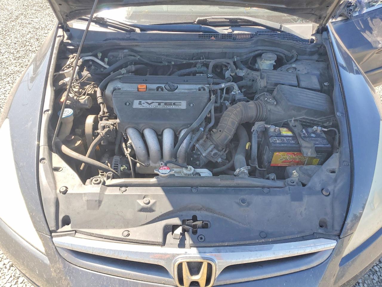 2007 Honda Accord Ex Gray vin: 1HGCM56807A042816