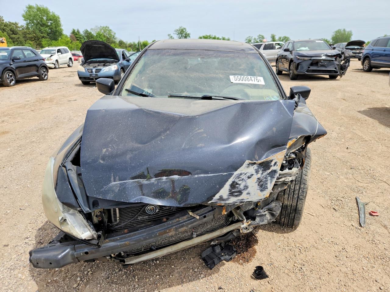 2007 Honda Accord Ex Black vin: 1HGCM56807A098996