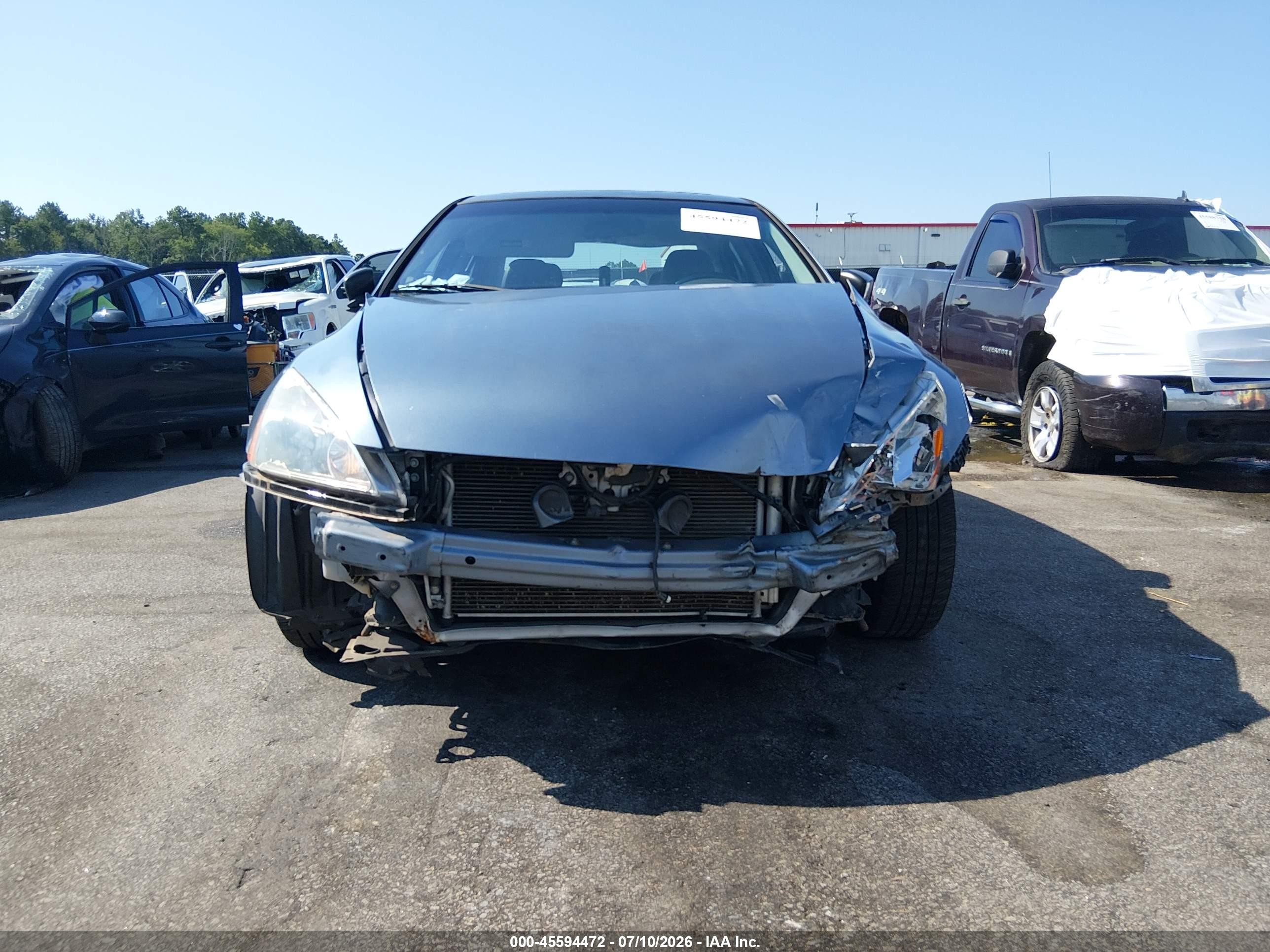 2007 Honda Accord 2.4 Ex Silver vin: 1HGCM56807A100746