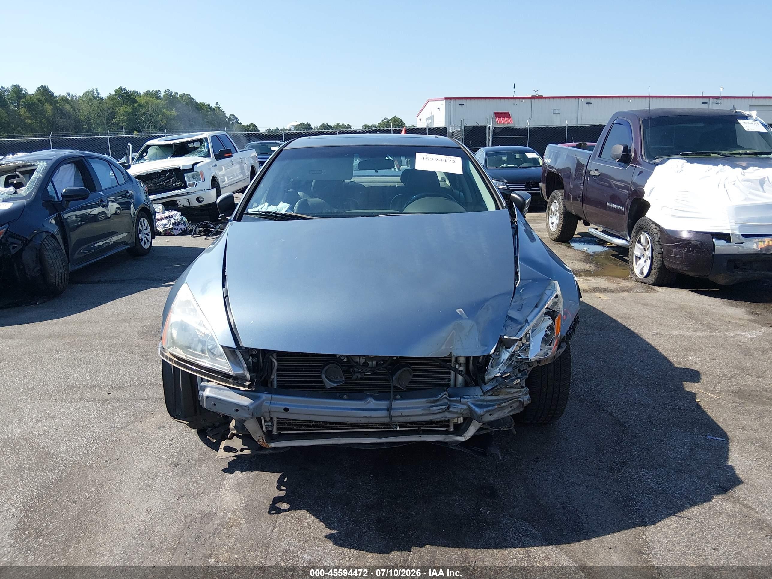 2007 Honda Accord 2.4 Ex Silver vin: 1HGCM56807A100746