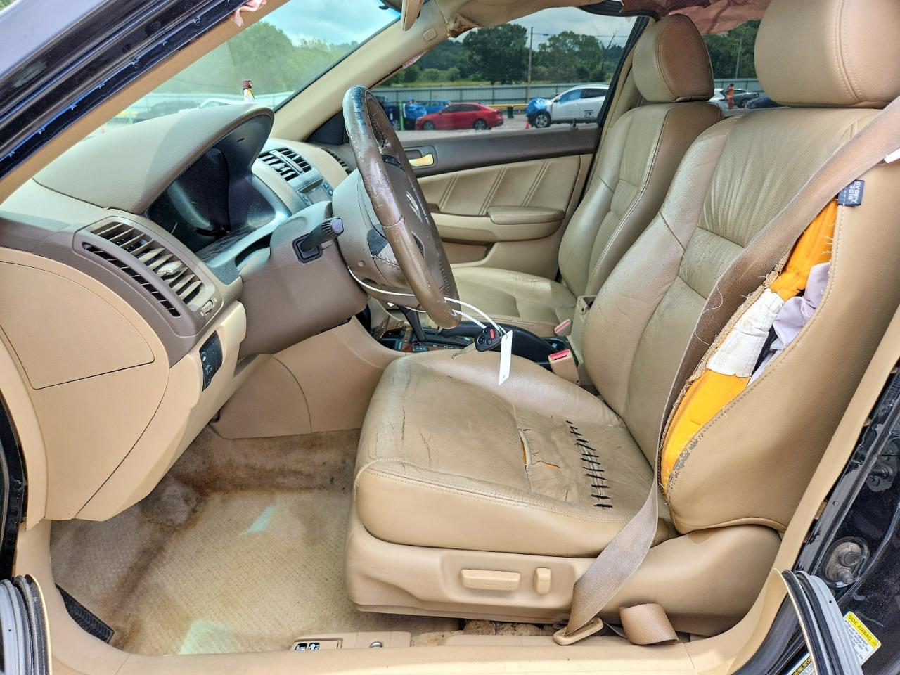 2007 Honda Accord Black vin: 1HGCM56807A175351