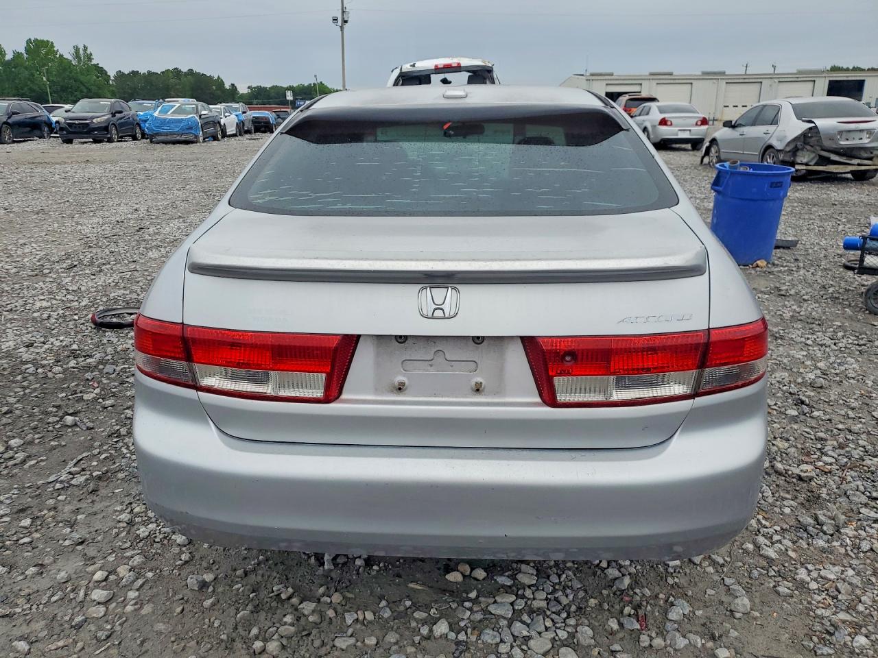 2004 Honda Accord Ex Silver vin: 1HGCM56814A023204