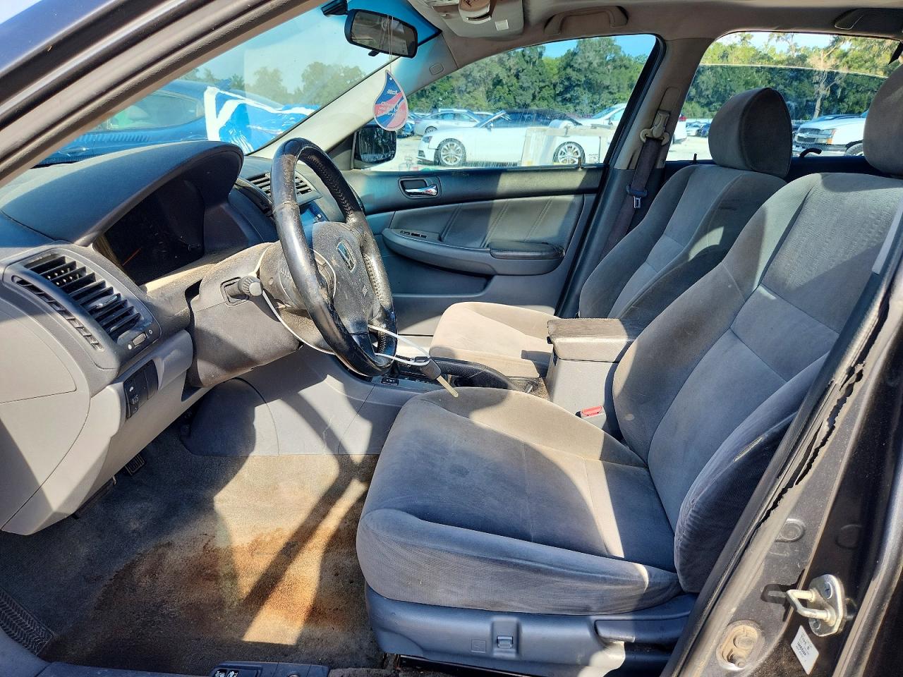 2004 Honda Accord Ex Gray vin: 1HGCM56814A154469