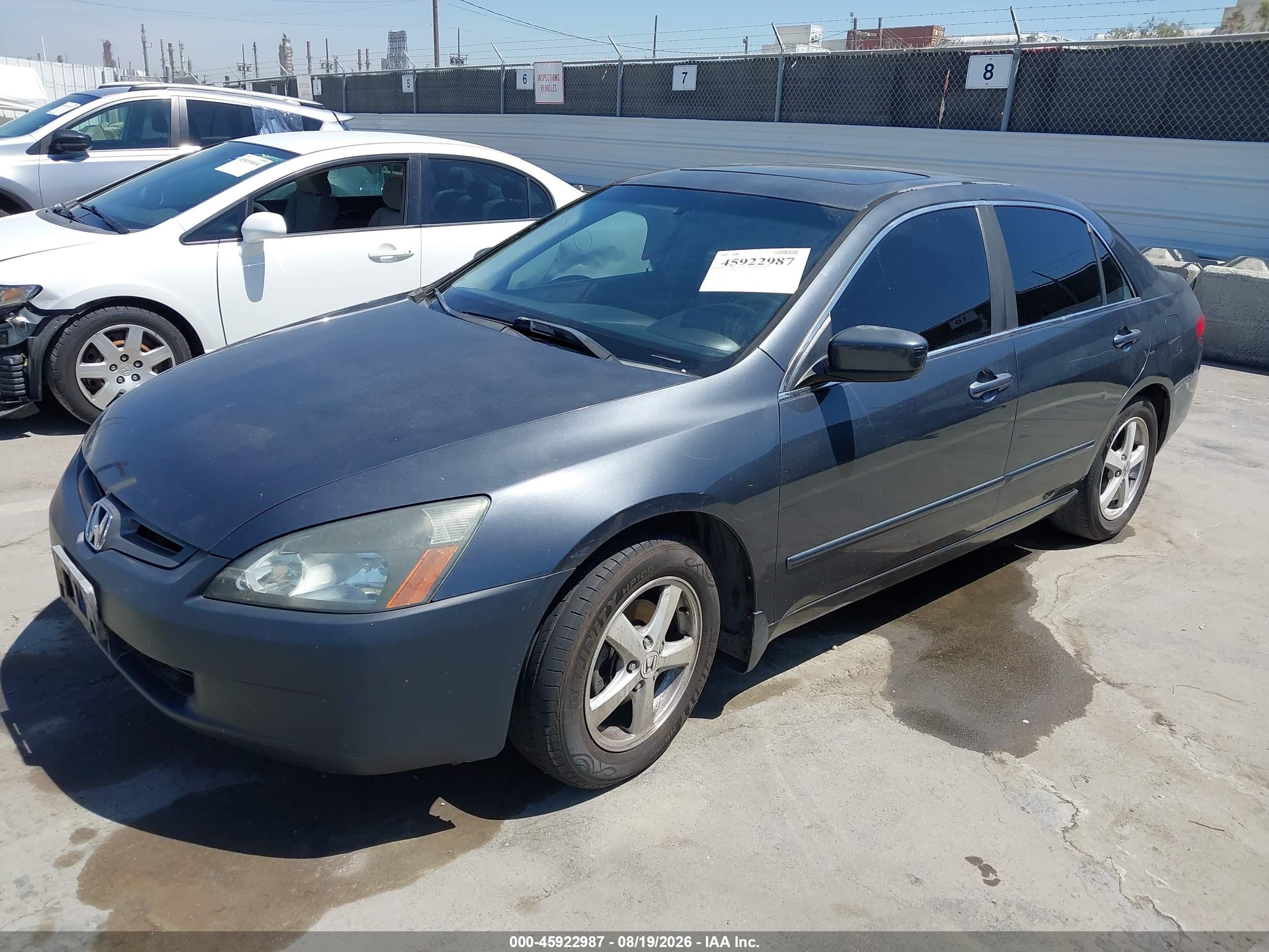 2005 Honda Accord 2.4 Ex Gray vin: 1HGCM56815A022166