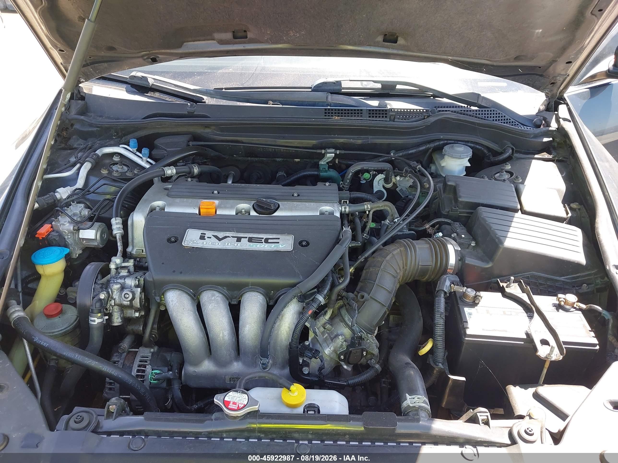 2005 Honda Accord 2.4 Ex Gray vin: 1HGCM56815A022166