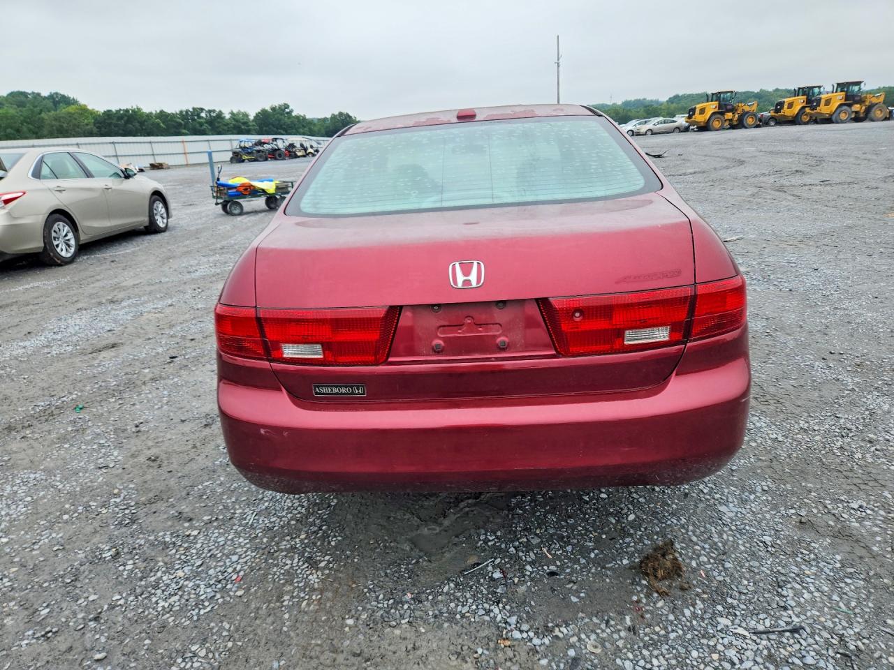 2005 Honda Accord Ex Burgundy vin: 1HGCM56815A185559