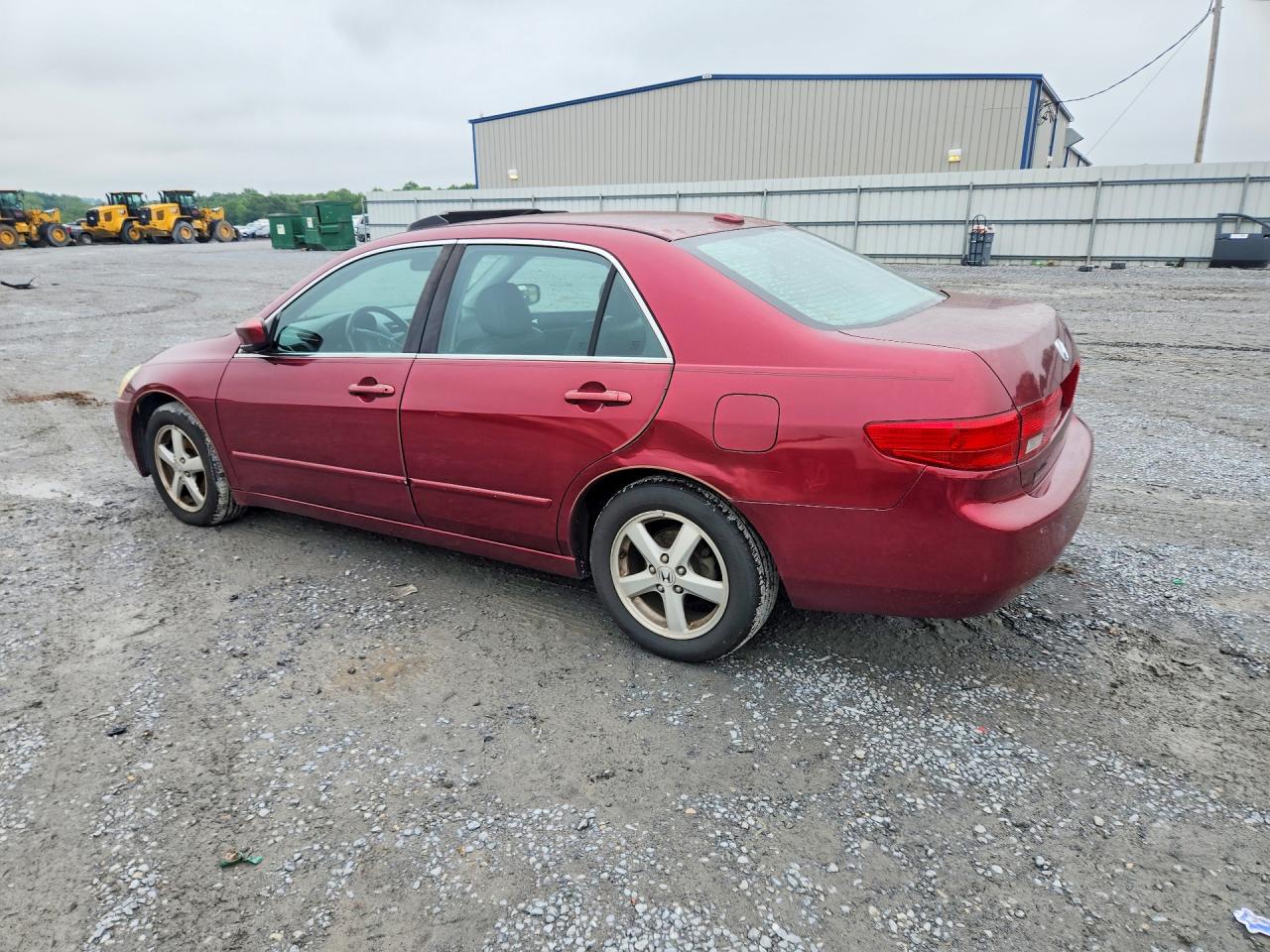 2005 Honda Accord Ex Burgundy vin: 1HGCM56815A185559