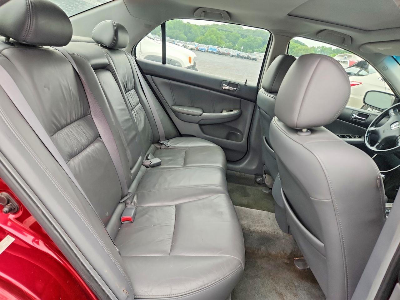 2005 Honda Accord Ex Burgundy vin: 1HGCM56815A185559