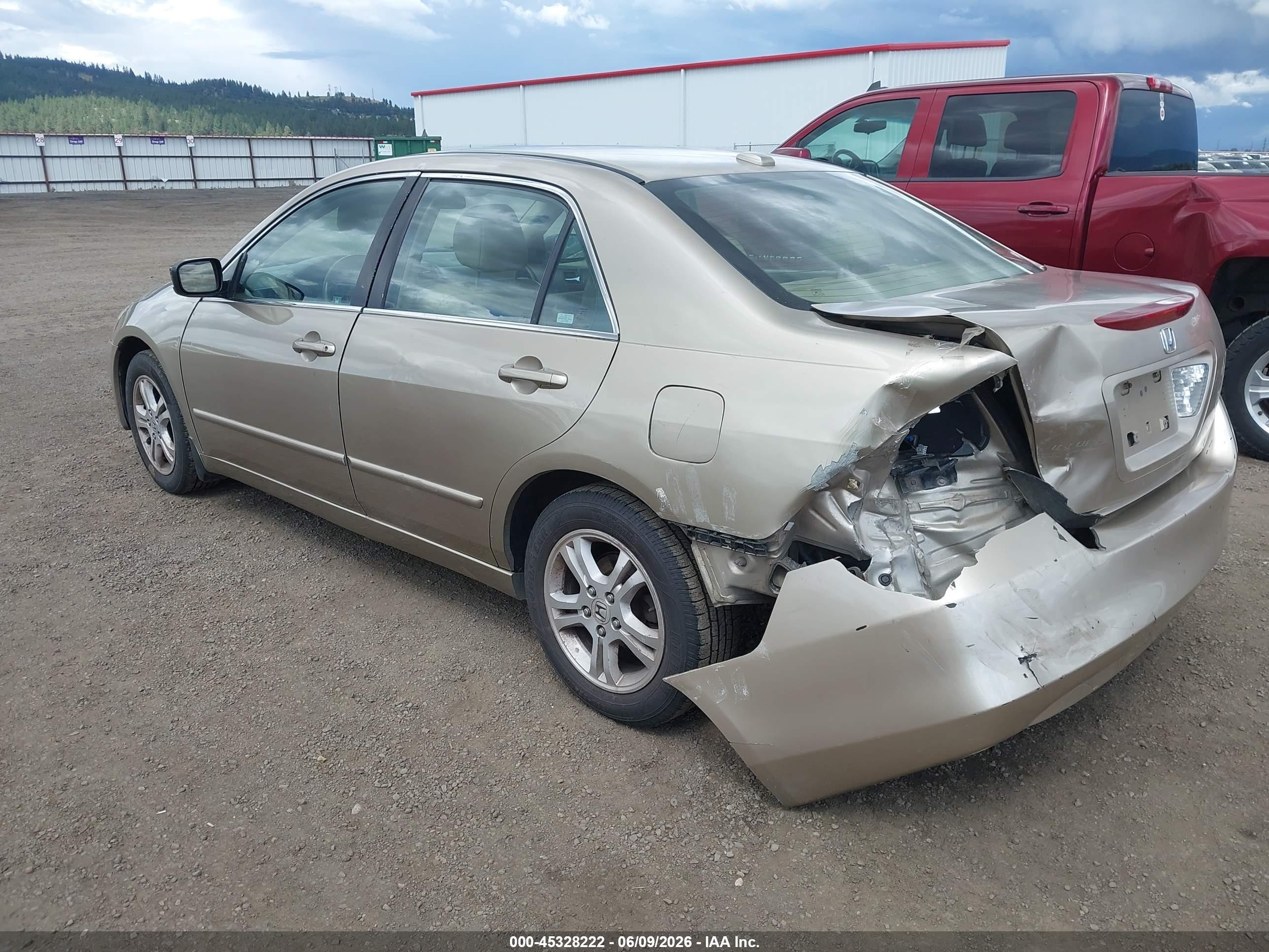 2006 Honda Accord 2.4 Ex Brown vin: 1HGCM56816A065665