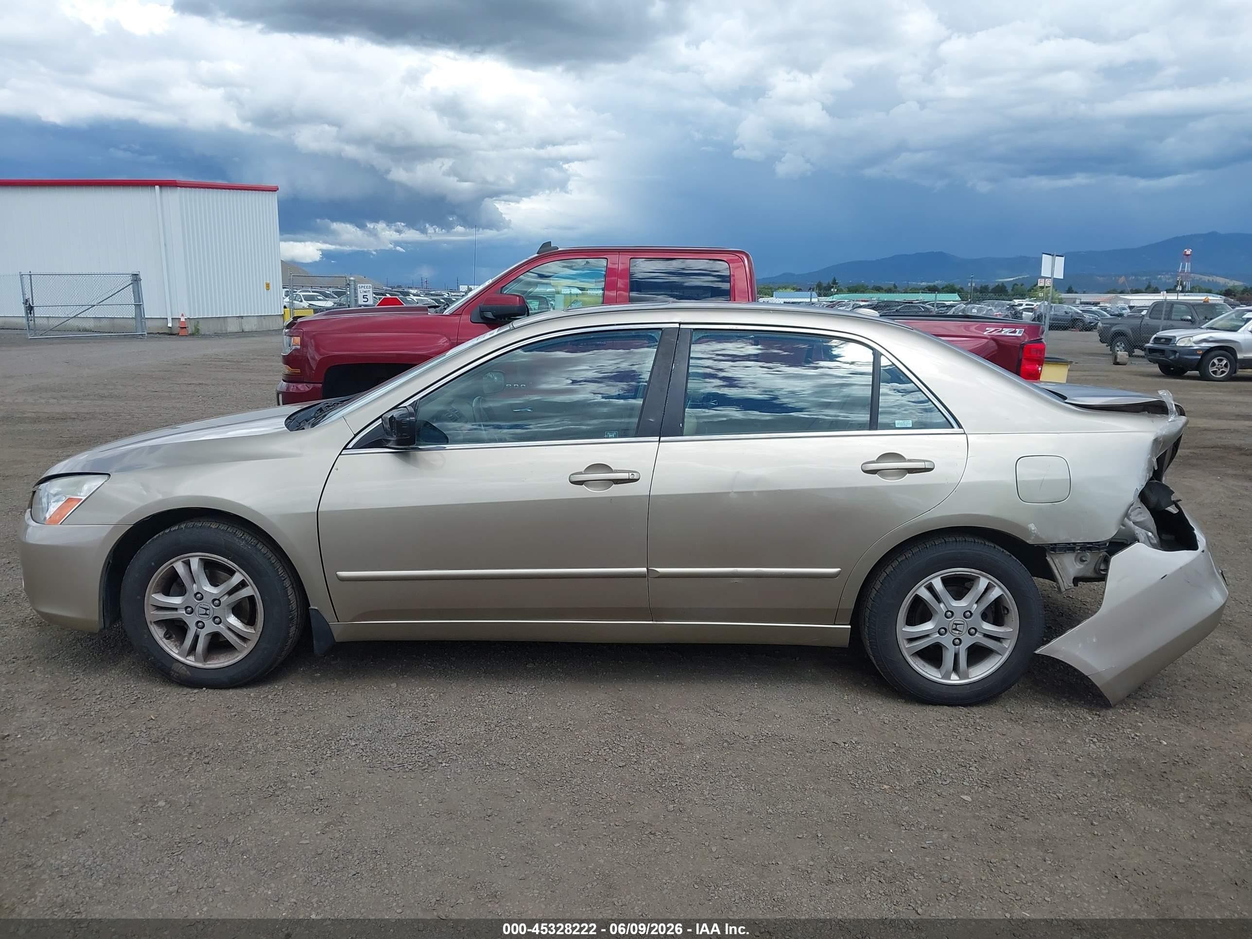 2006 Honda Accord 2.4 Ex Brown vin: 1HGCM56816A065665