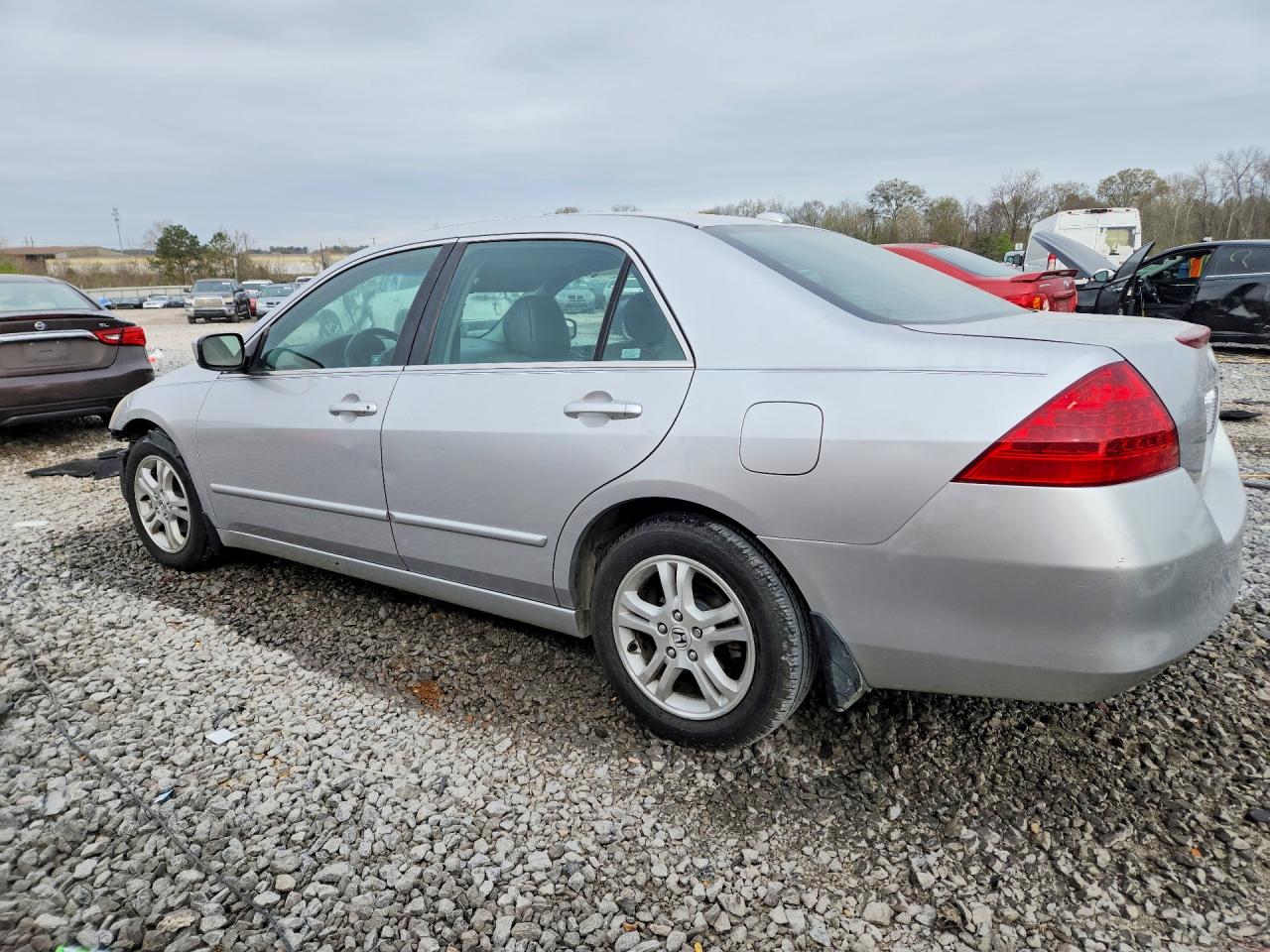 2006 Honda Accord Ex Silver vin: 1HGCM56816A068789