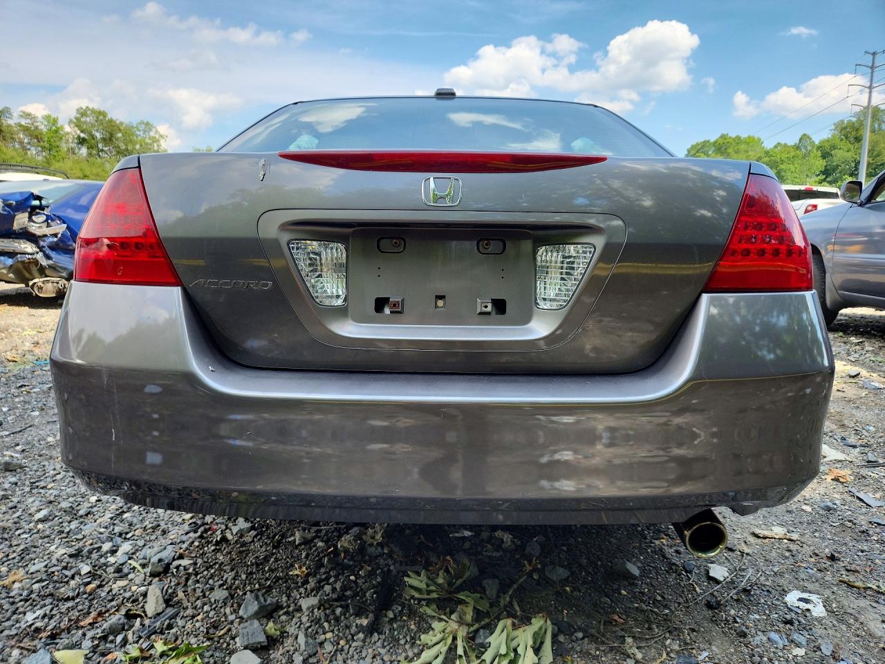 2006 Honda Accord Ex Gray vin: 1HGCM56816A074737