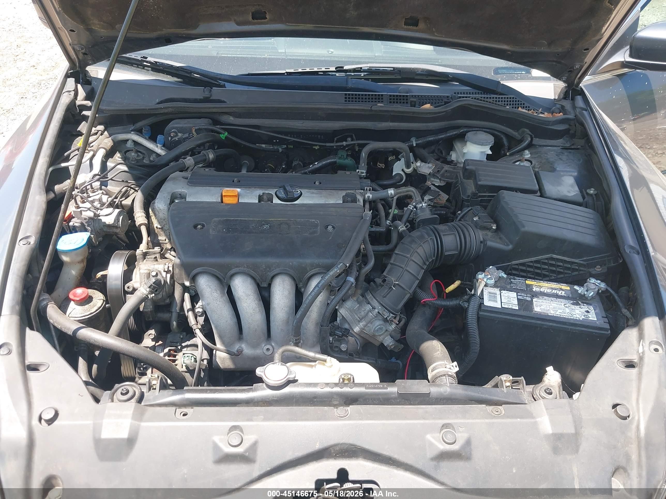 2006 Honda Accord 2.4 Ex Gray vin: 1HGCM56816A077752