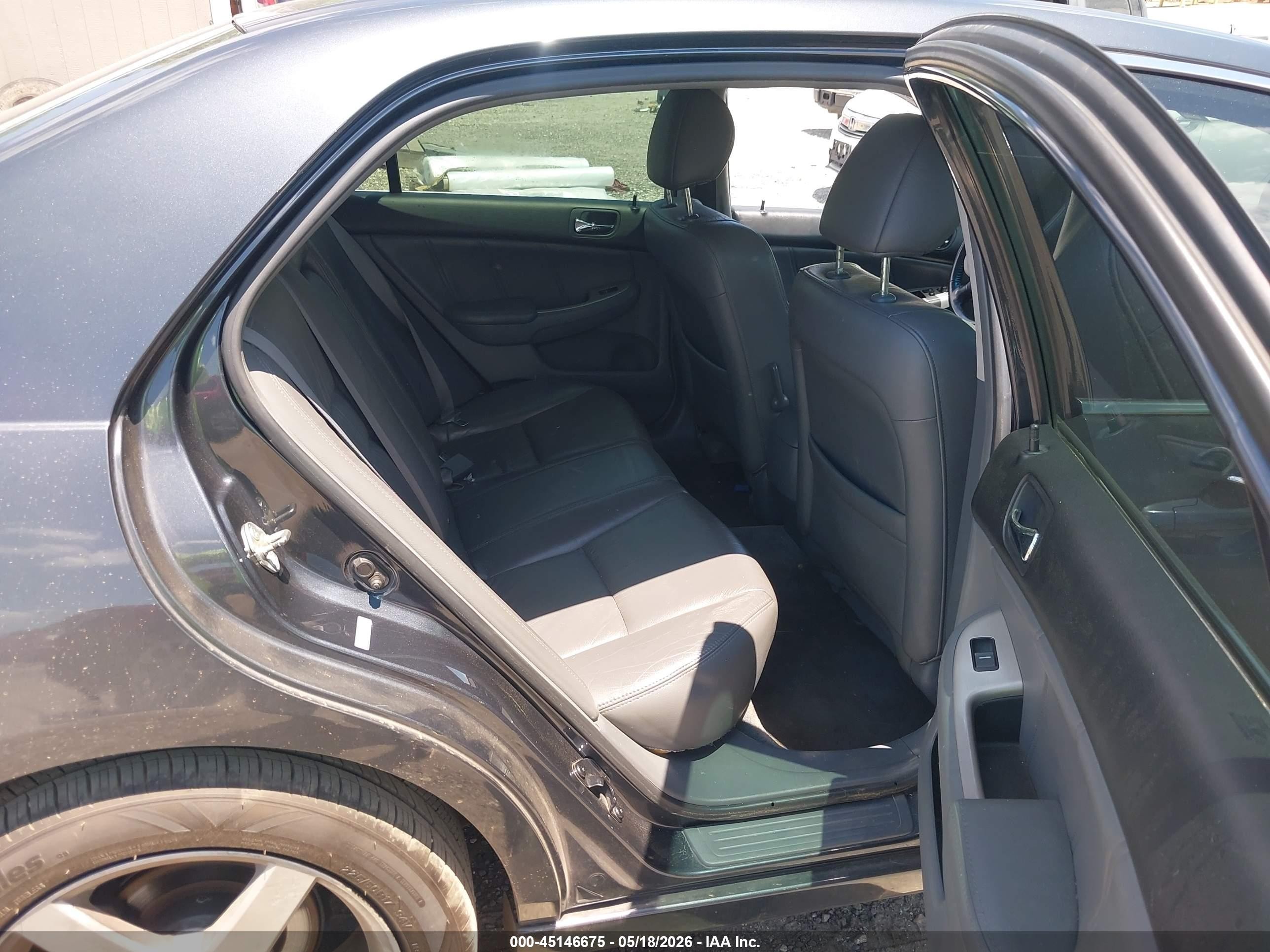 2006 Honda Accord 2.4 Ex Gray vin: 1HGCM56816A077752