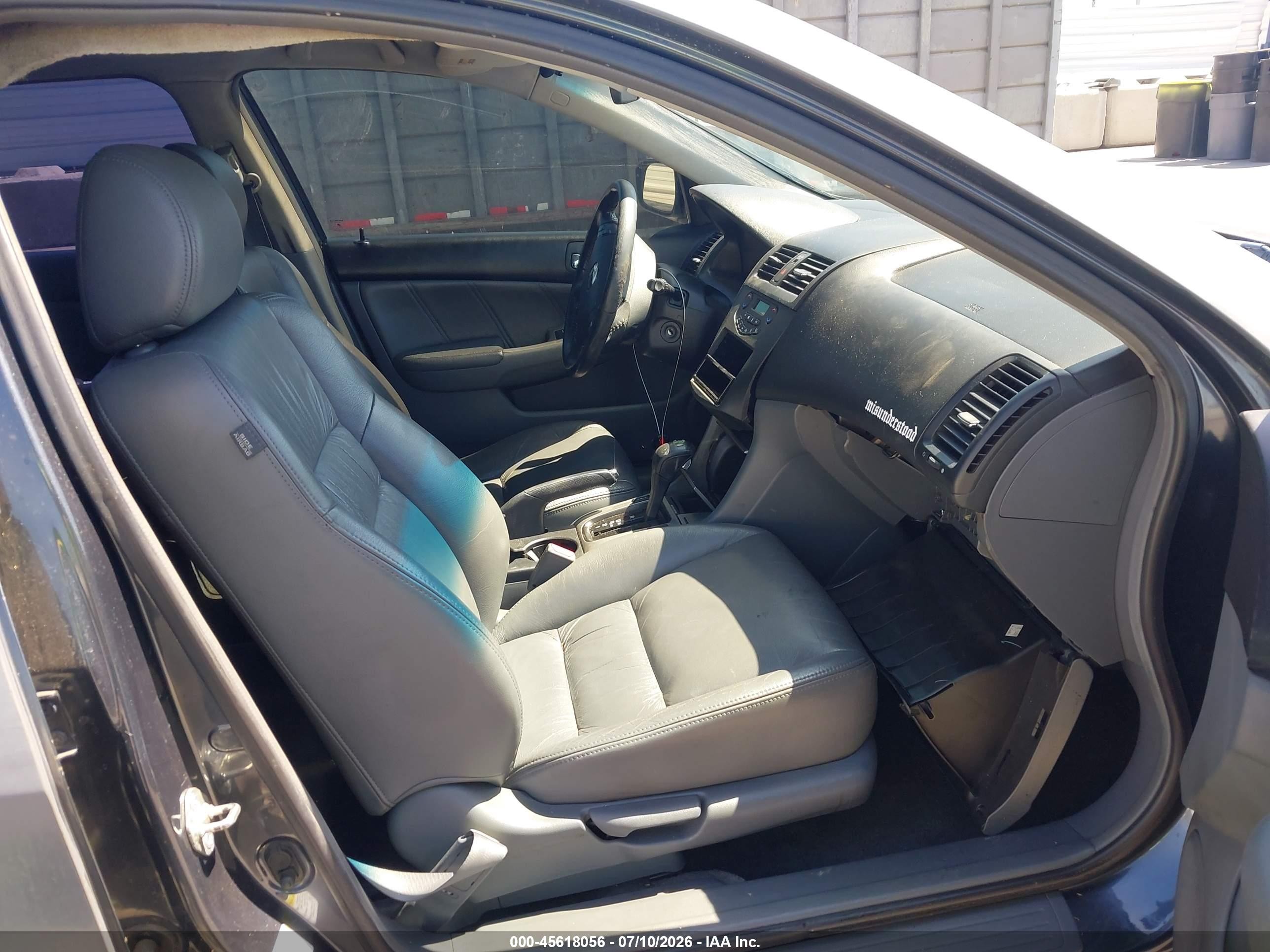 2006 Honda Accord 2.4 Ex Gray vin: 1HGCM56816A078240