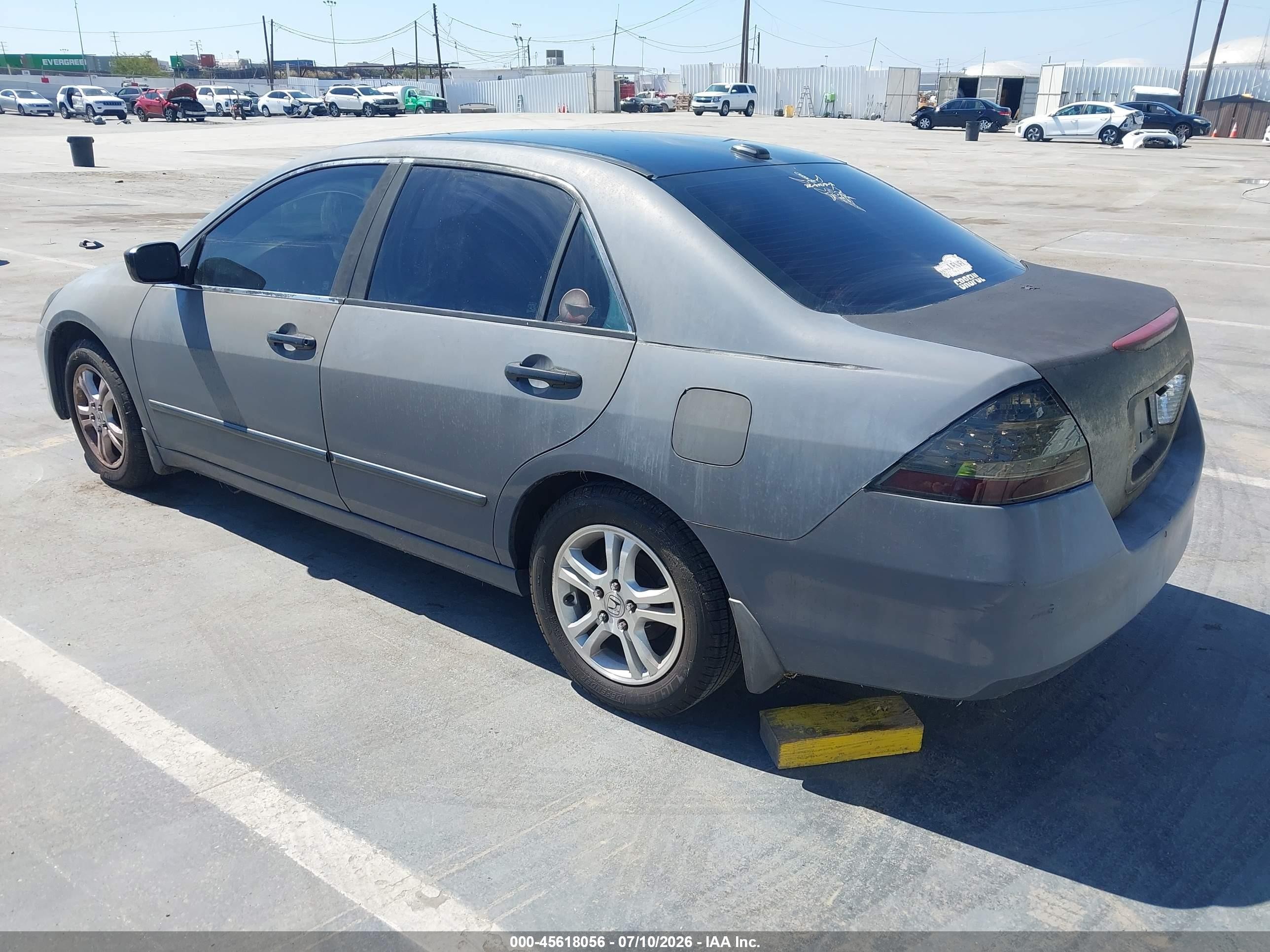 2006 Honda Accord 2.4 Ex Gray vin: 1HGCM56816A078240
