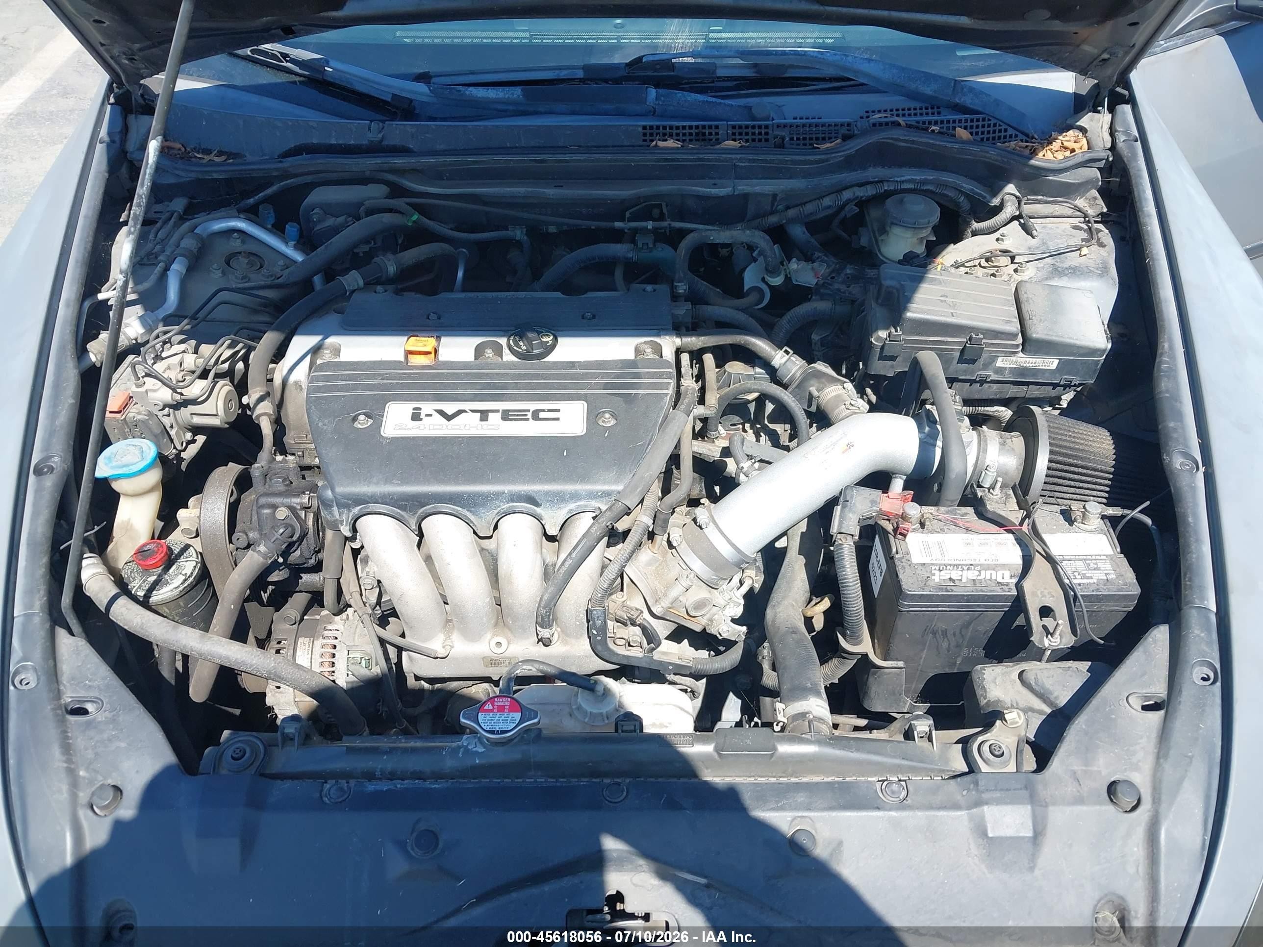 2006 Honda Accord 2.4 Ex Gray vin: 1HGCM56816A078240