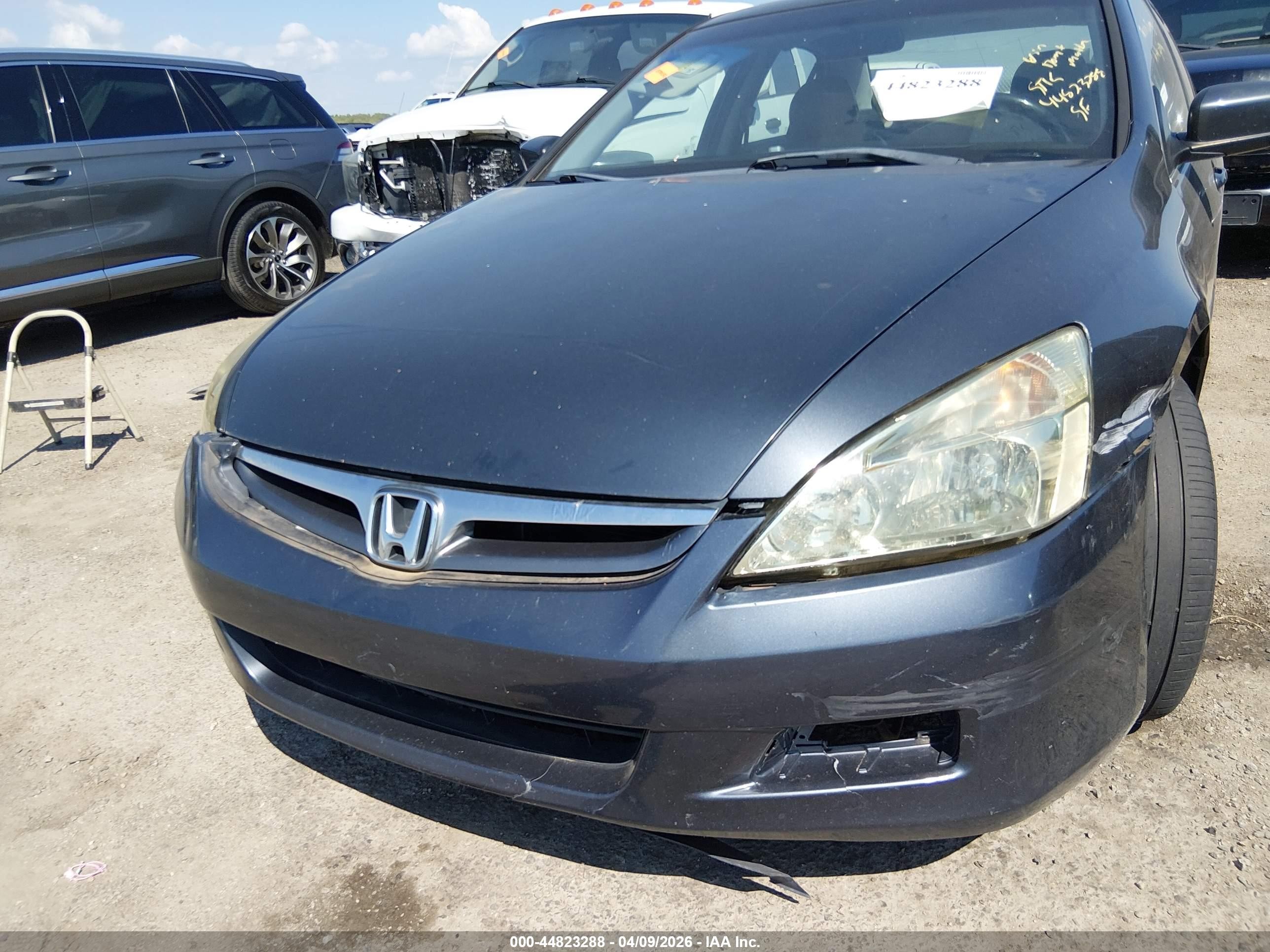2006 Honda Accord 2.4 Ex Gray vin: 1HGCM56816A136654